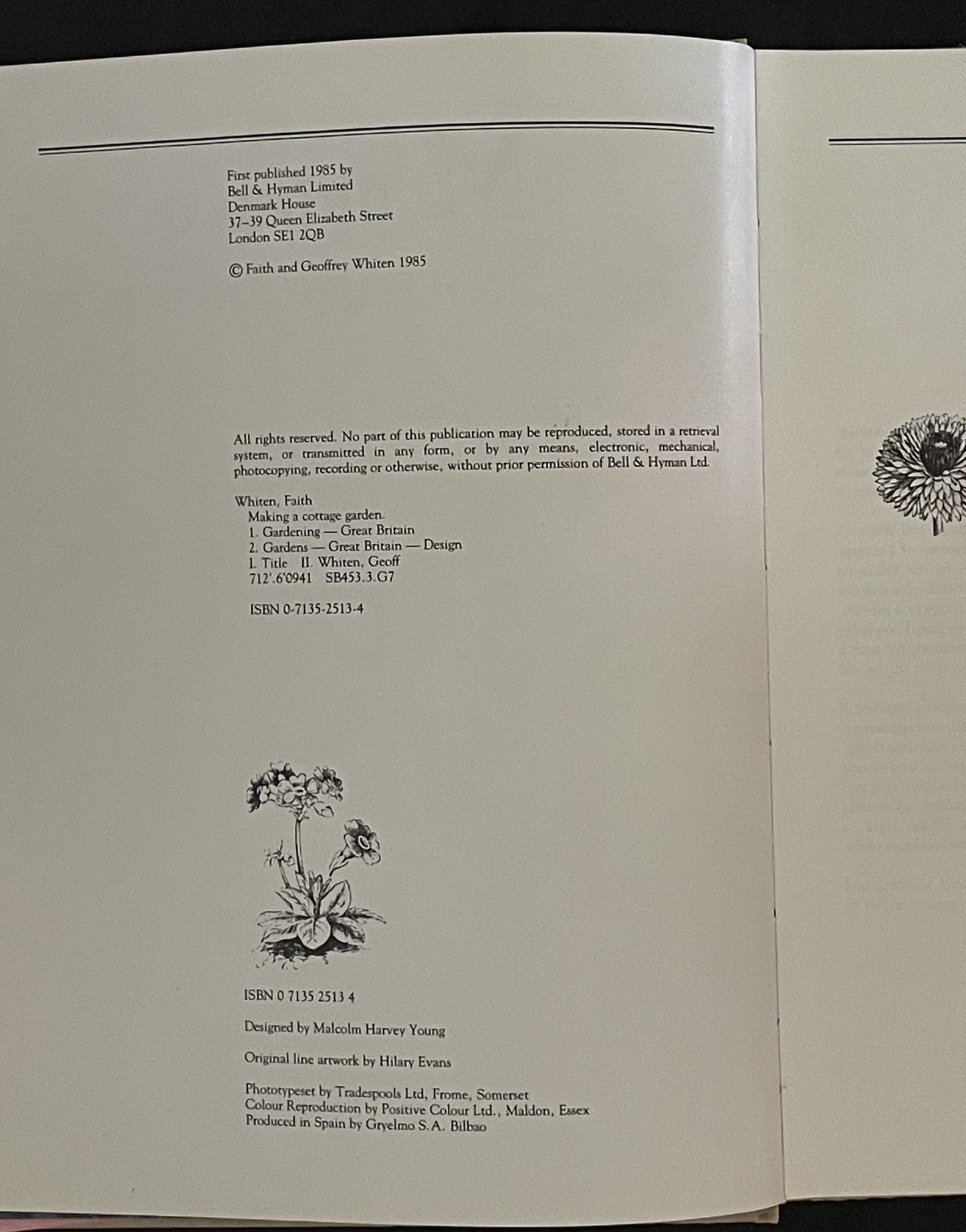 Making a Cottage Garden by Faith Whiten, Geoff Whiten