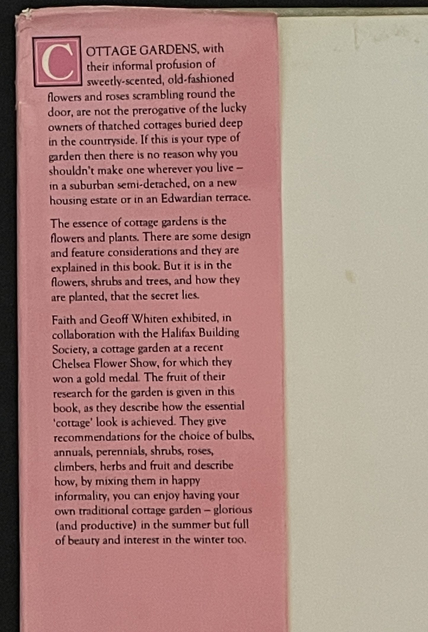 Making a Cottage Garden by Faith Whiten, Geoff Whiten