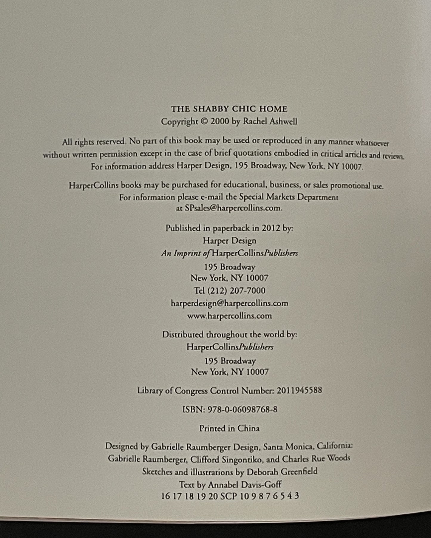 The Shabby Chic Home by Rachel Ashwell