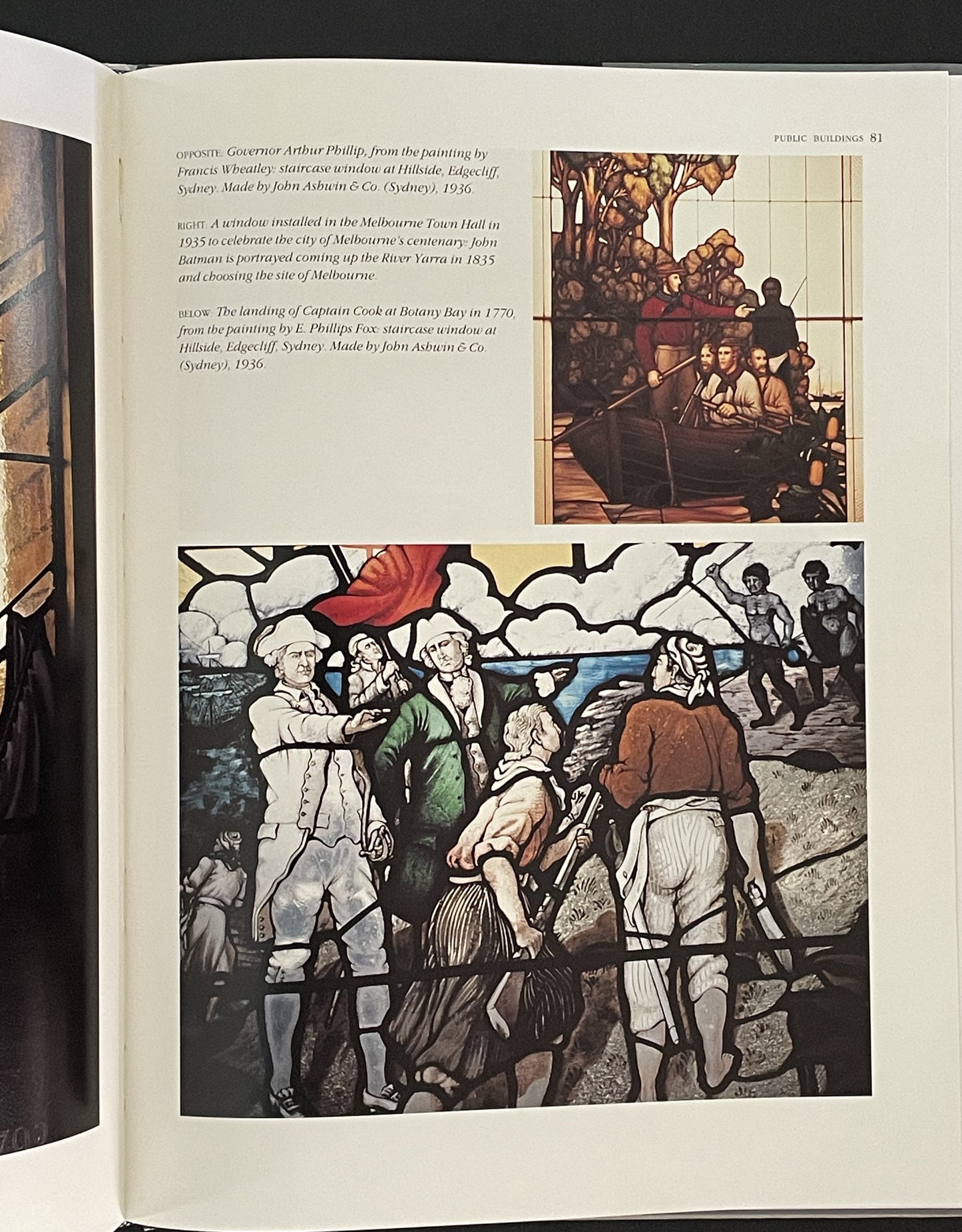 Australia's Historic Stained Glass by Beverley Sherry, Douglass Baglin