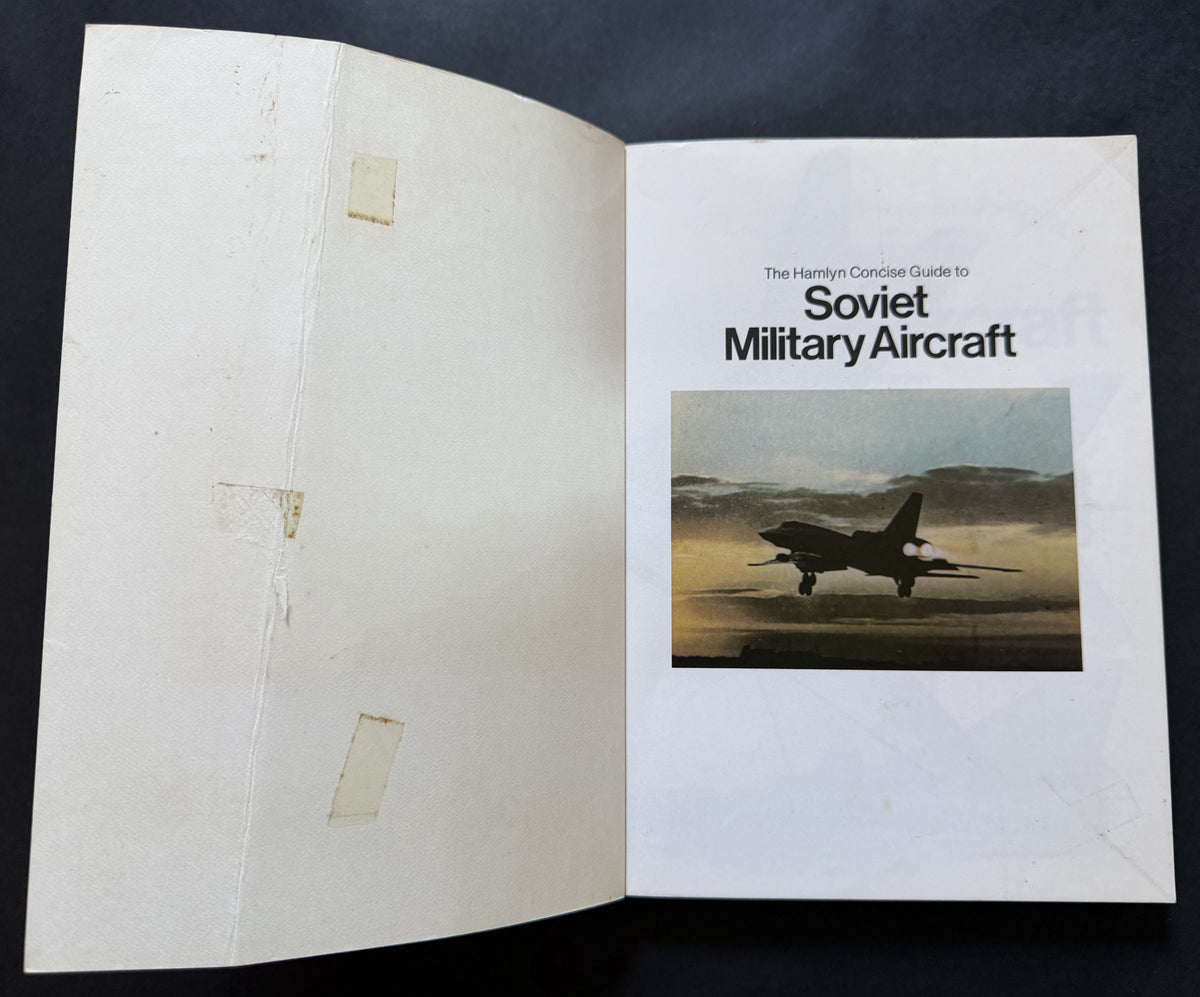 The Hamyln Concise Guide to Soviet Military Aircraft by Bill Sweetman