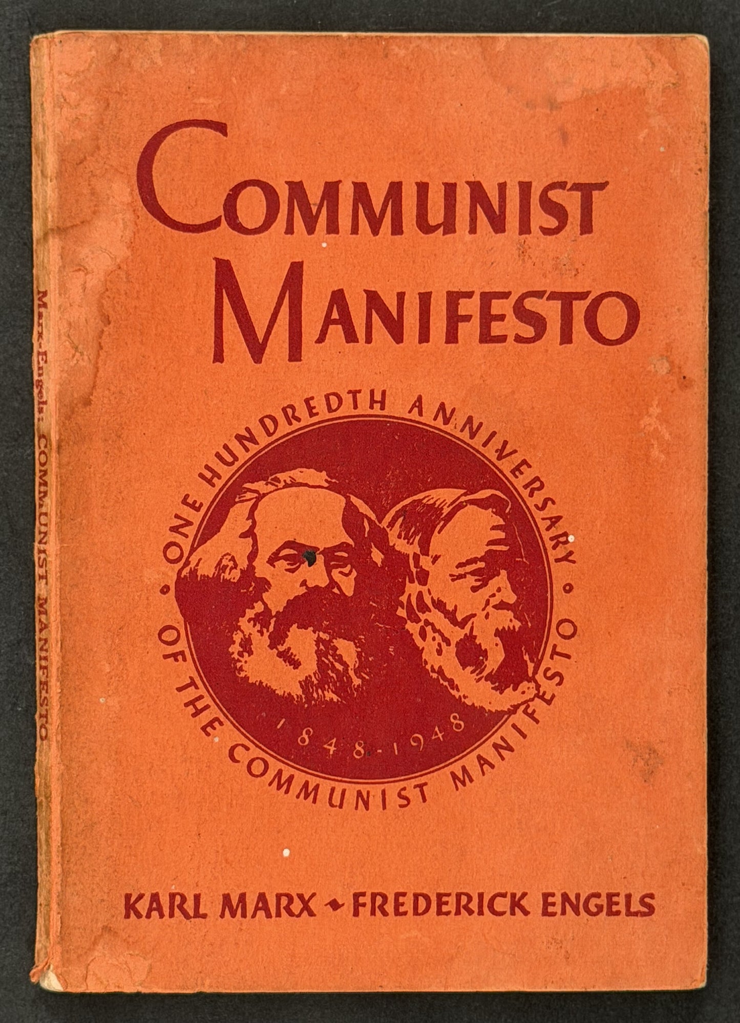 COMMUNIST MANIFESTO by KARL MARX and FREDERICK ENGELS