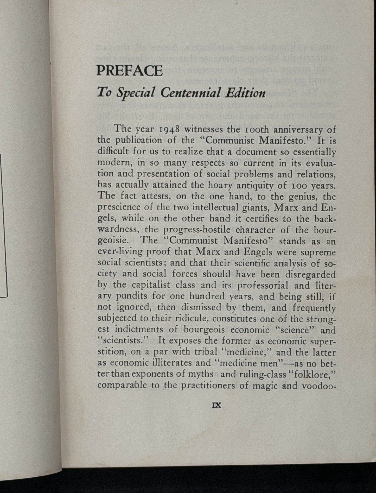 COMMUNIST MANIFESTO by KARL MARX and FREDERICK ENGELS