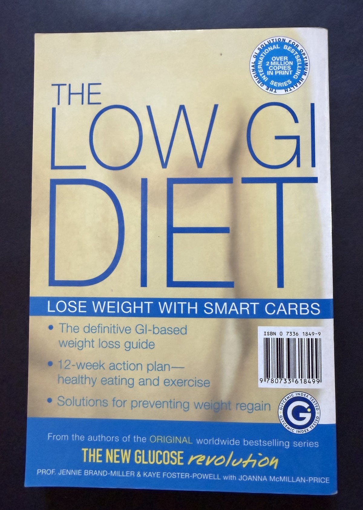 The Low GI Diet by Janette Brand Miller et al.