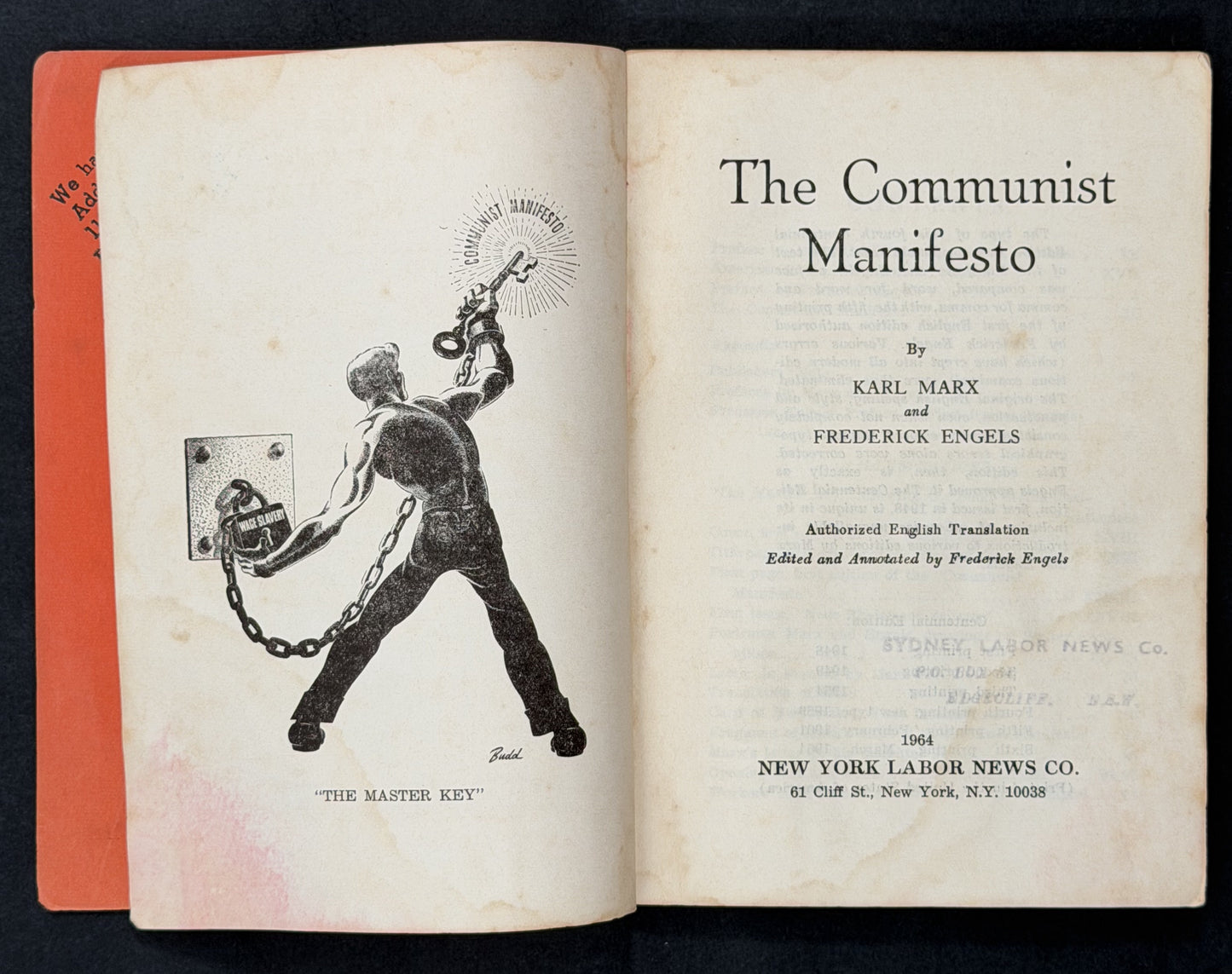 COMMUNIST MANIFESTO by KARL MARX and FREDERICK ENGELS