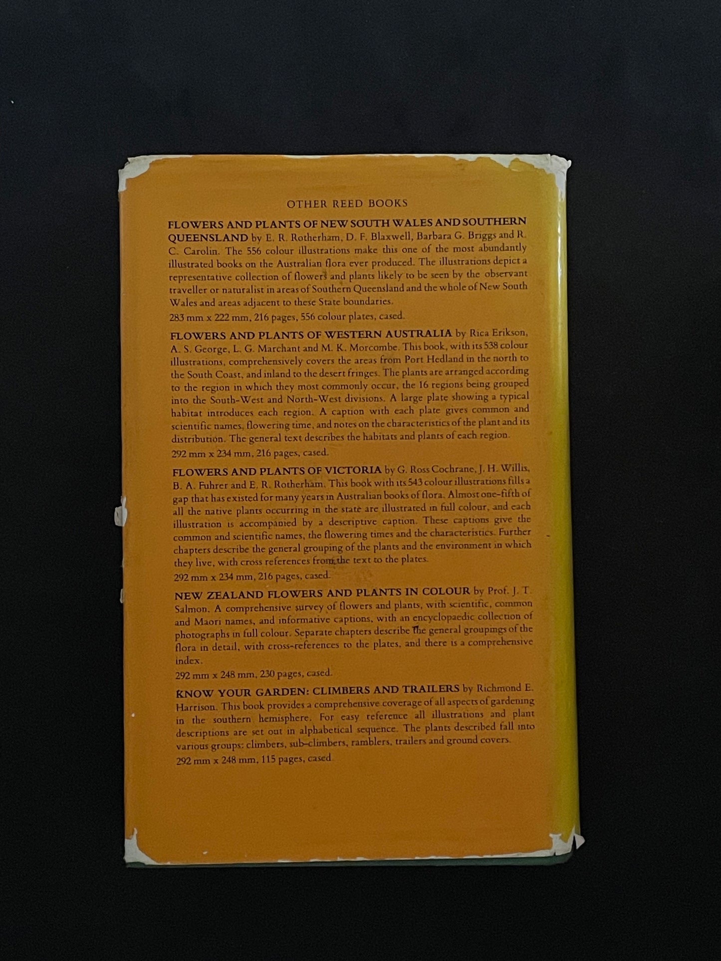 Flora of the Sydney Region by N. C. W. Beadle, O. D. Evans, R. C. Carolin