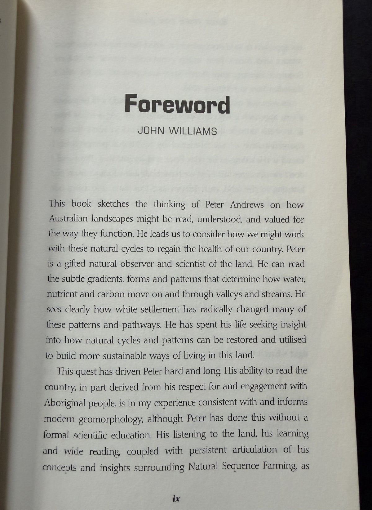 Back from the Brink by Peter Andrews