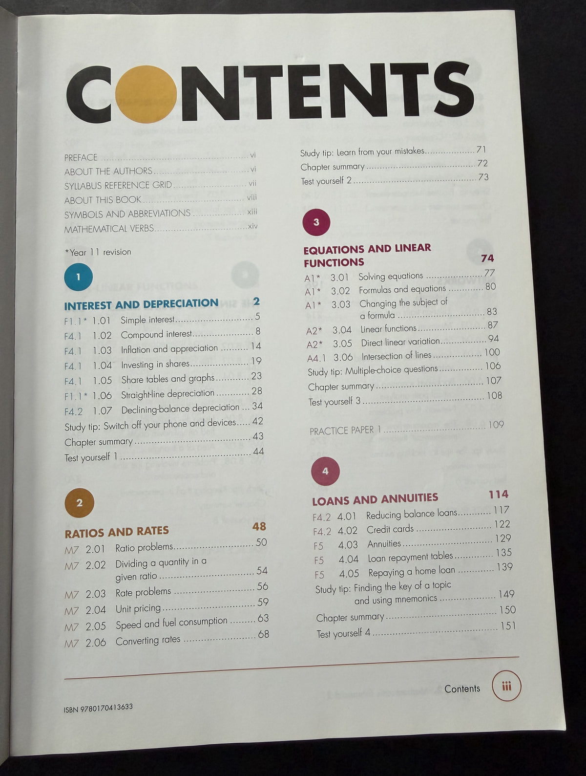 New Century Maths 12 Mathematics Standard 2 Student Book