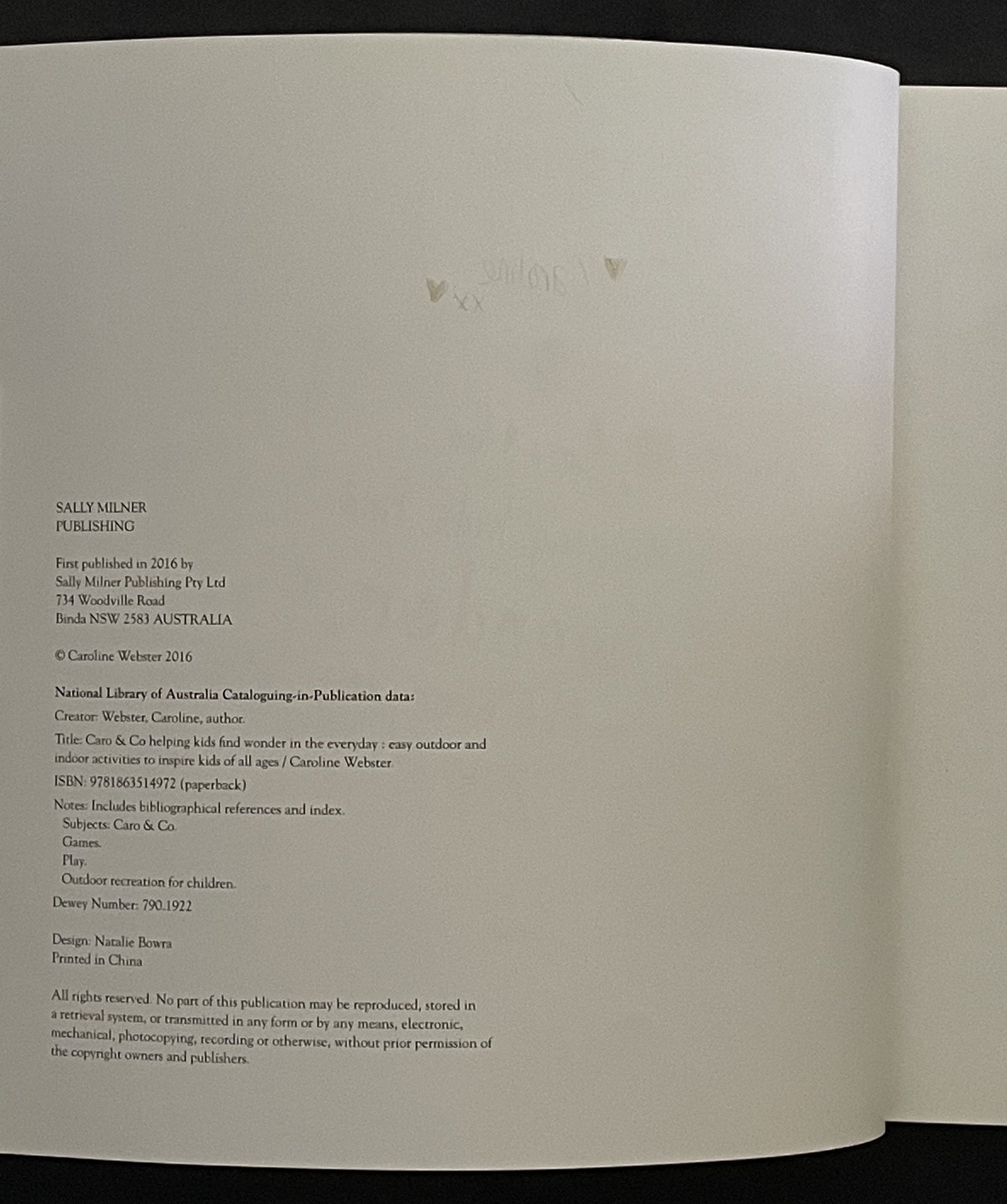 Helping Kids Find Wonder in the Everyday by C. Webster