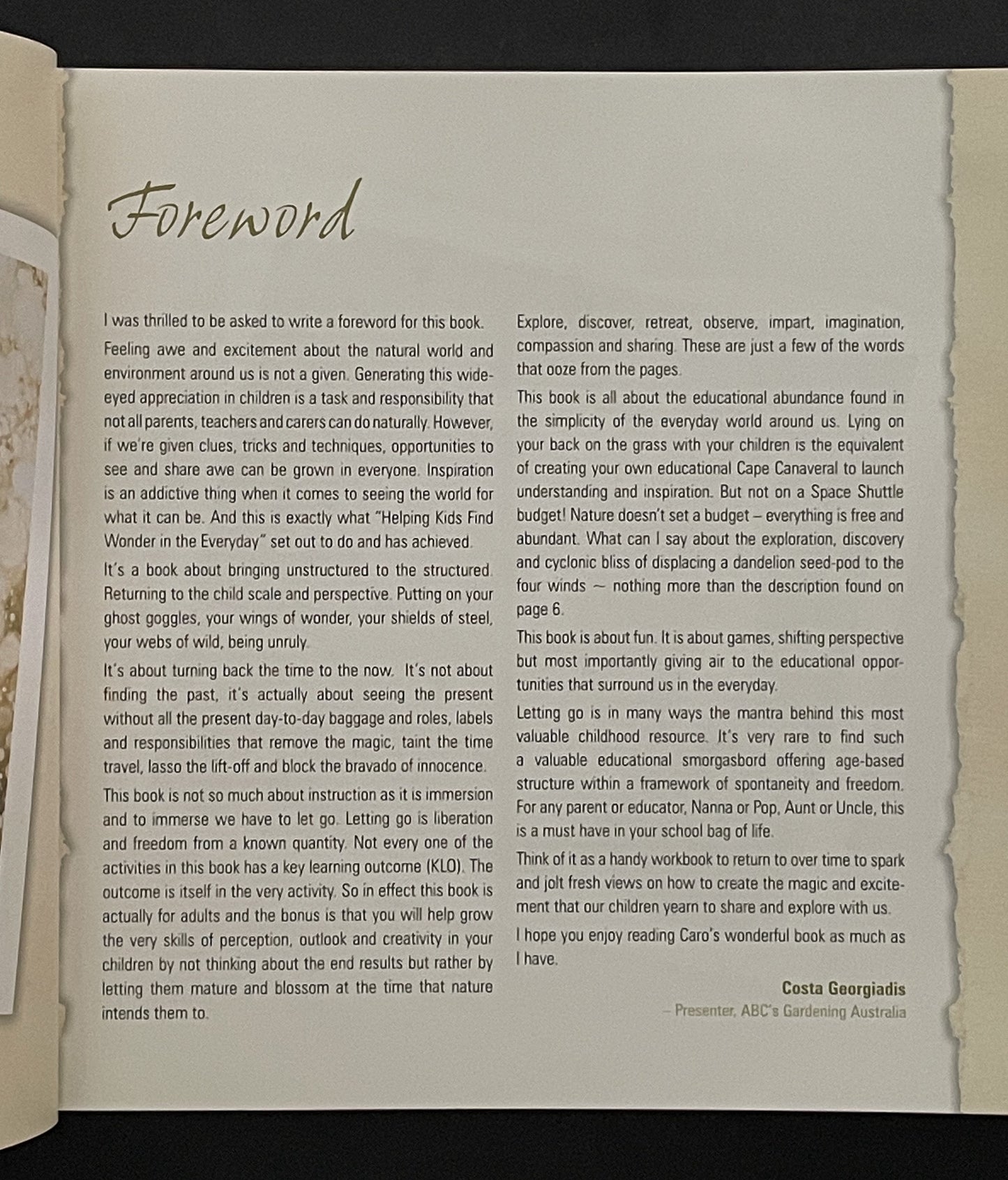 Helping Kids Find Wonder in the Everyday by C. Webster