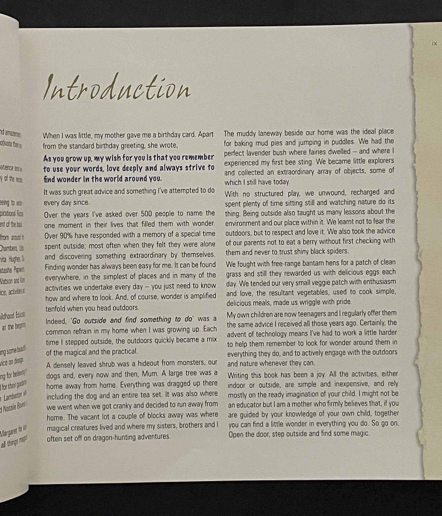 Helping Kids Find Wonder in the Everyday by C. Webster