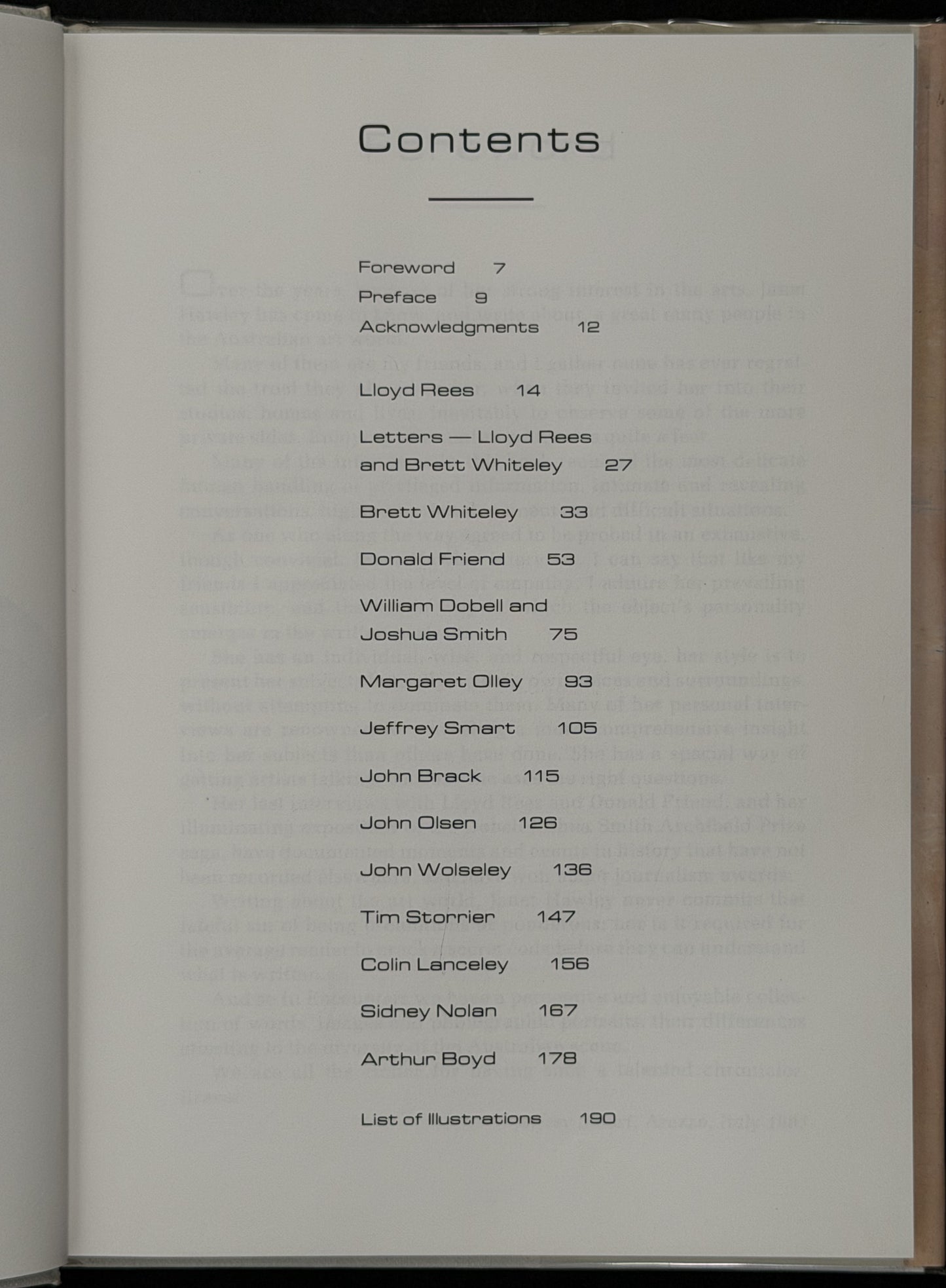 Encounters with Australian Artists by Janet Hawley