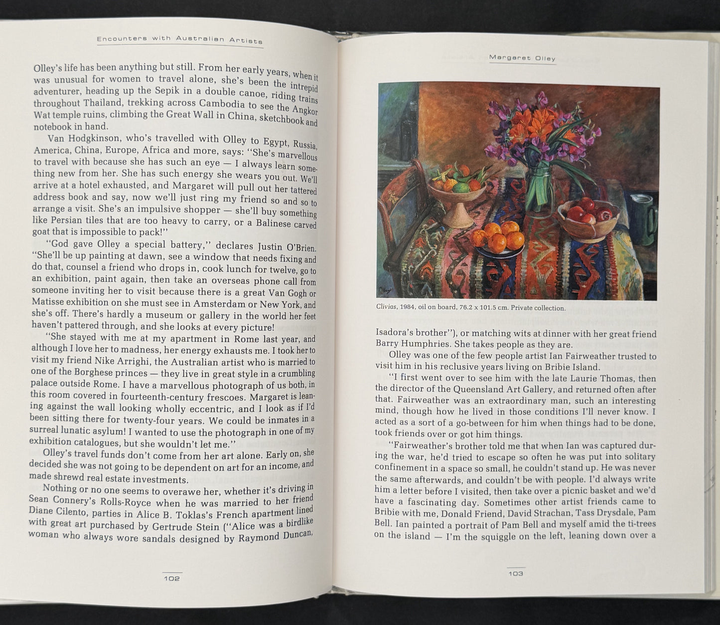 Encounters with Australian Artists by Janet Hawley