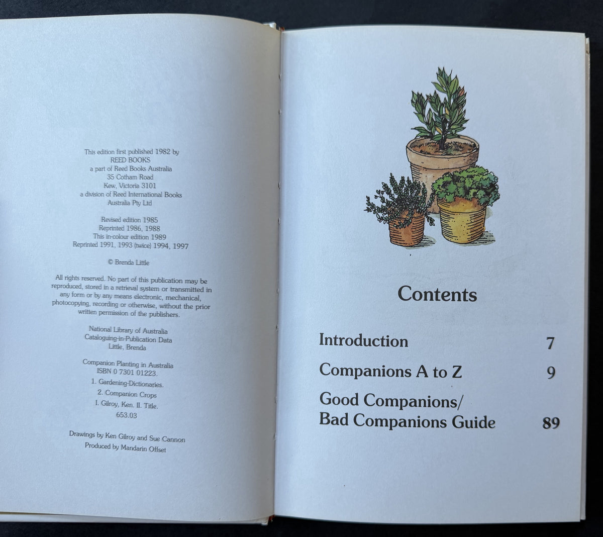 Companion Planting in Australia by Brenda Little