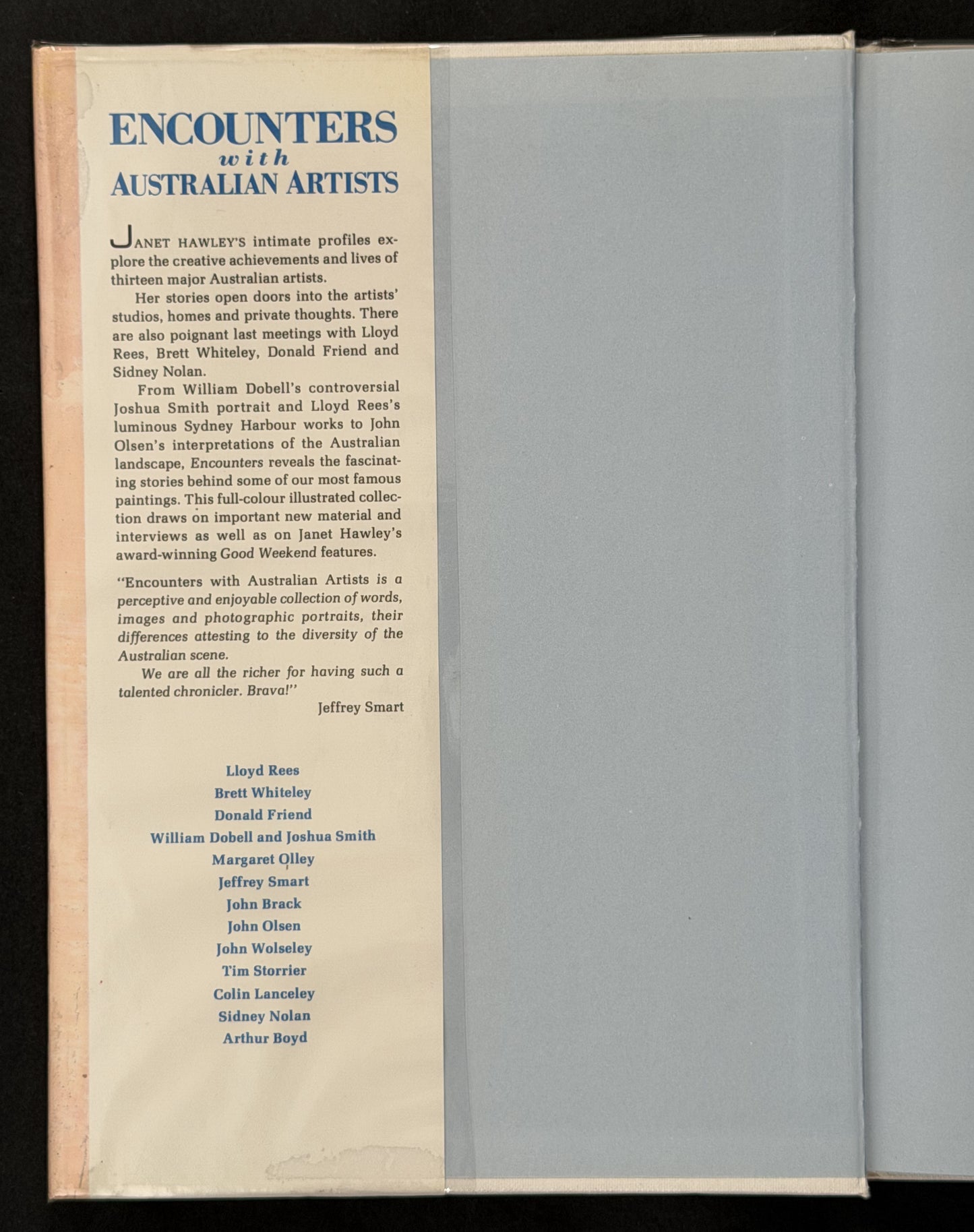 Encounters with Australian Artists by Janet Hawley