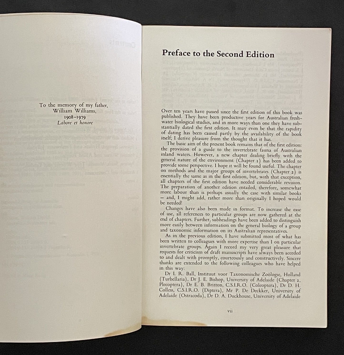 Australian Freshwater Life by William David Williams