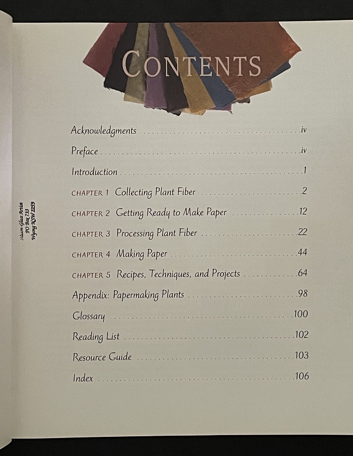 Papermaking with Garden Plants & Common Weeds by Helen Hiebert