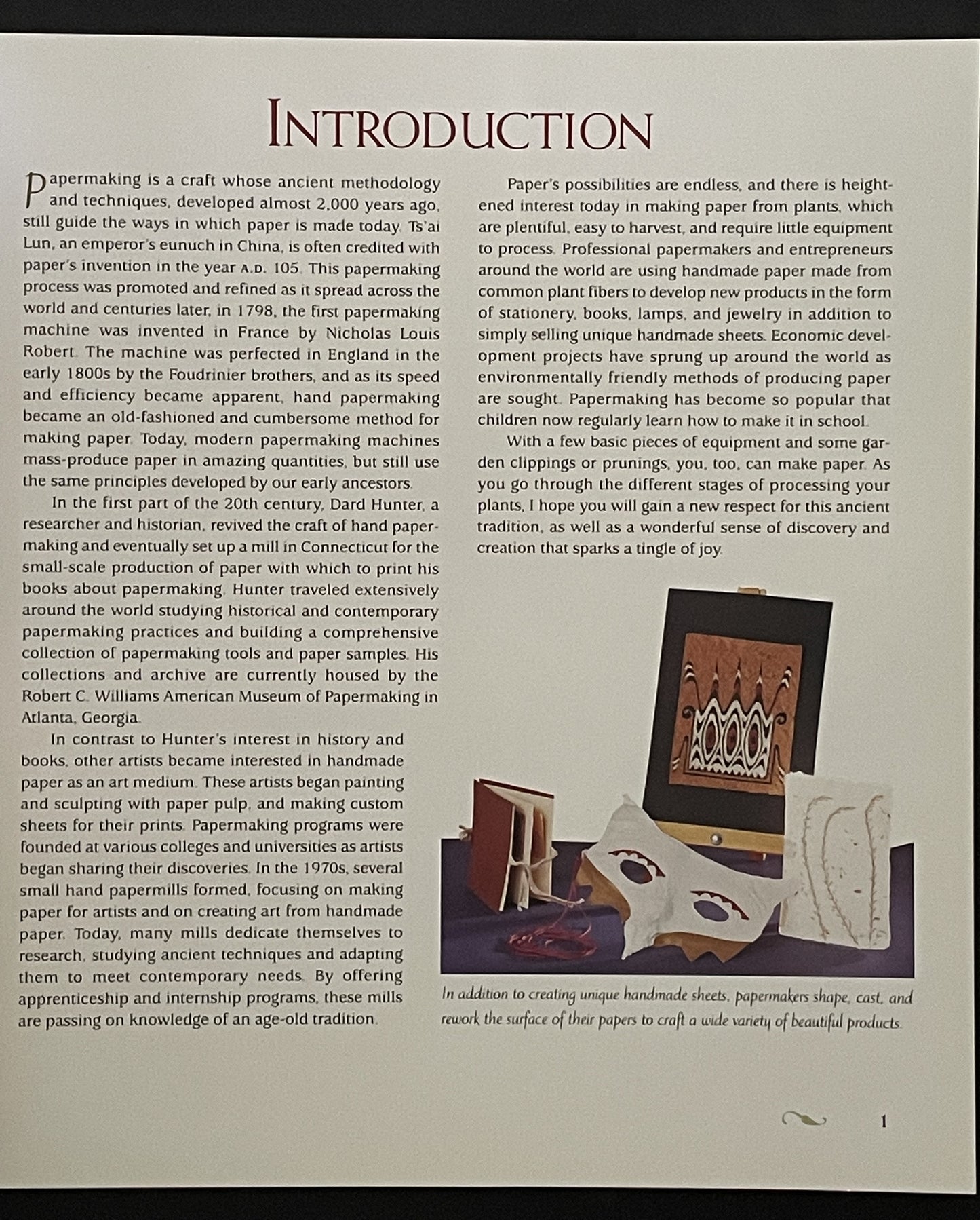 Papermaking with Garden Plants & Common Weeds by Helen Hiebert