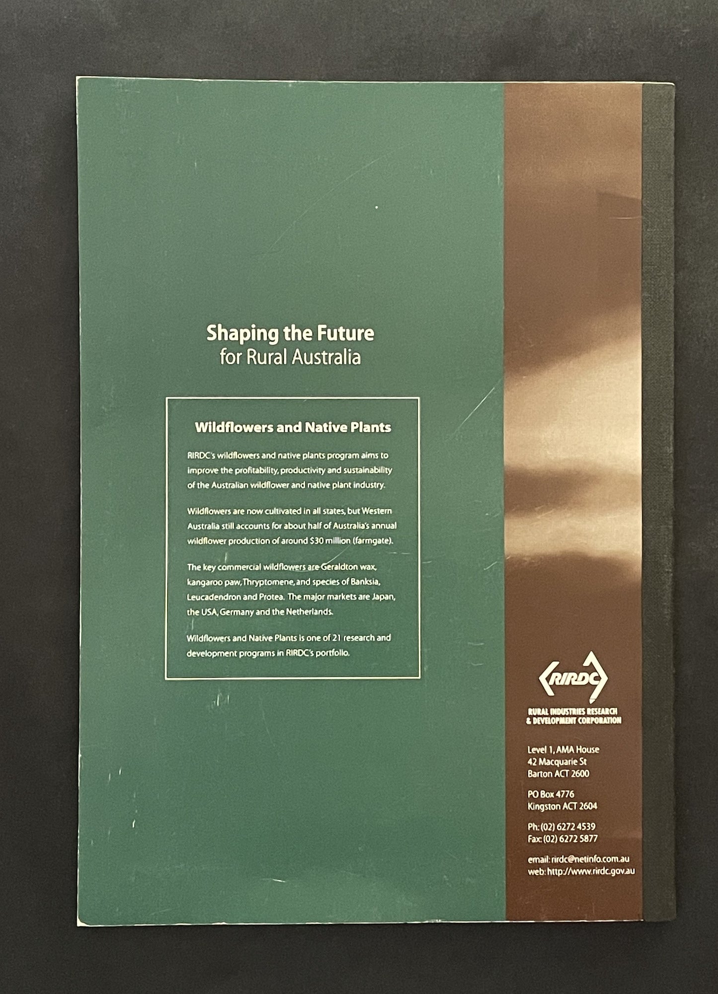 Smoke Germination of Australian Plants