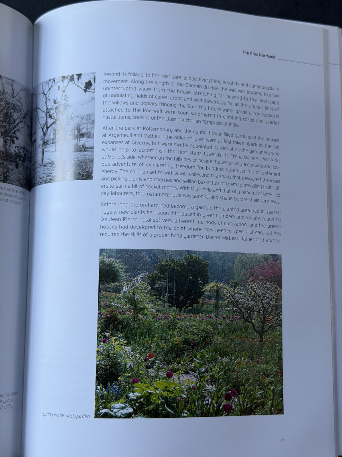 Claude Monet at Giverny by Claire Joyes