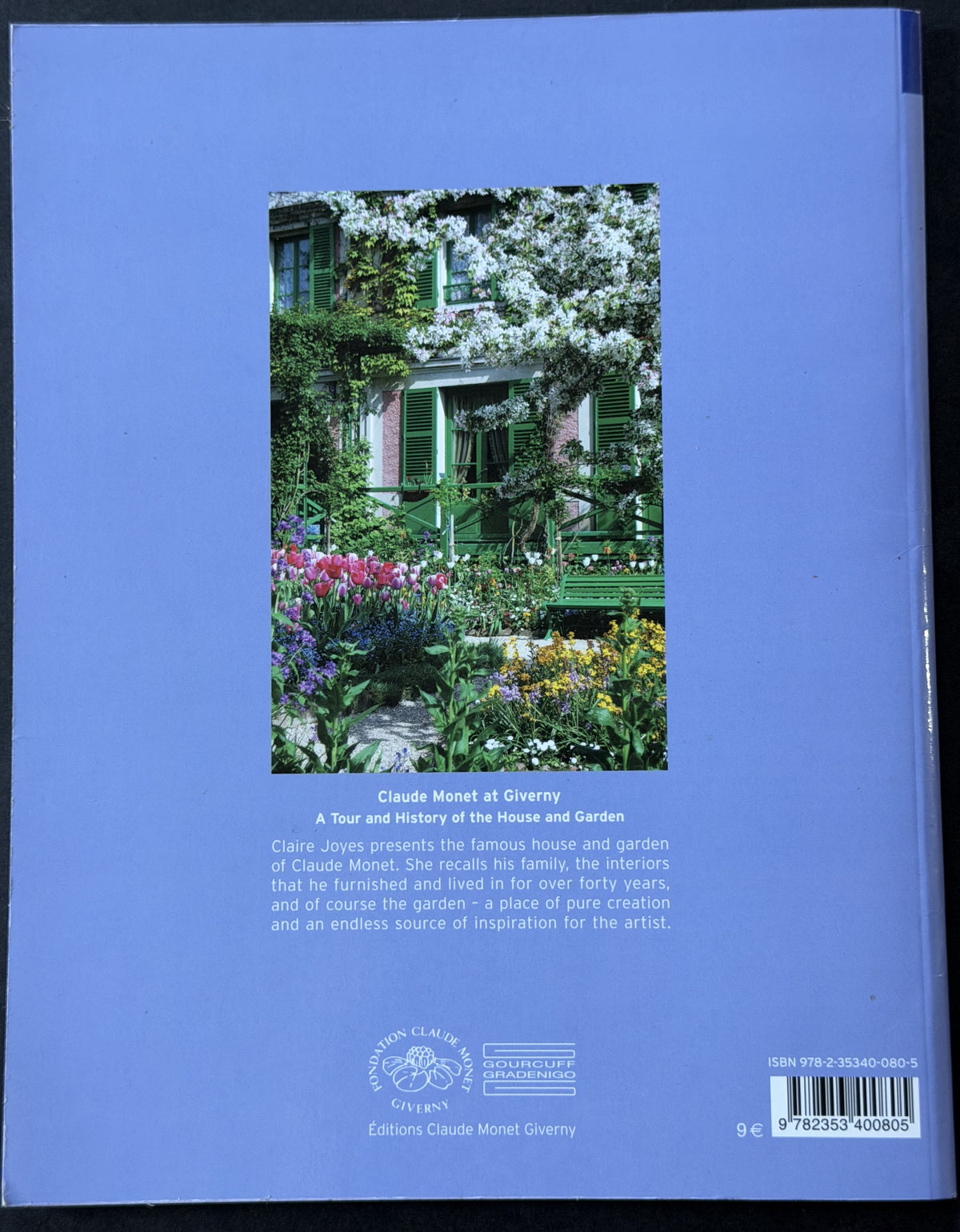 Claude Monet at Giverny by Claire Joyes