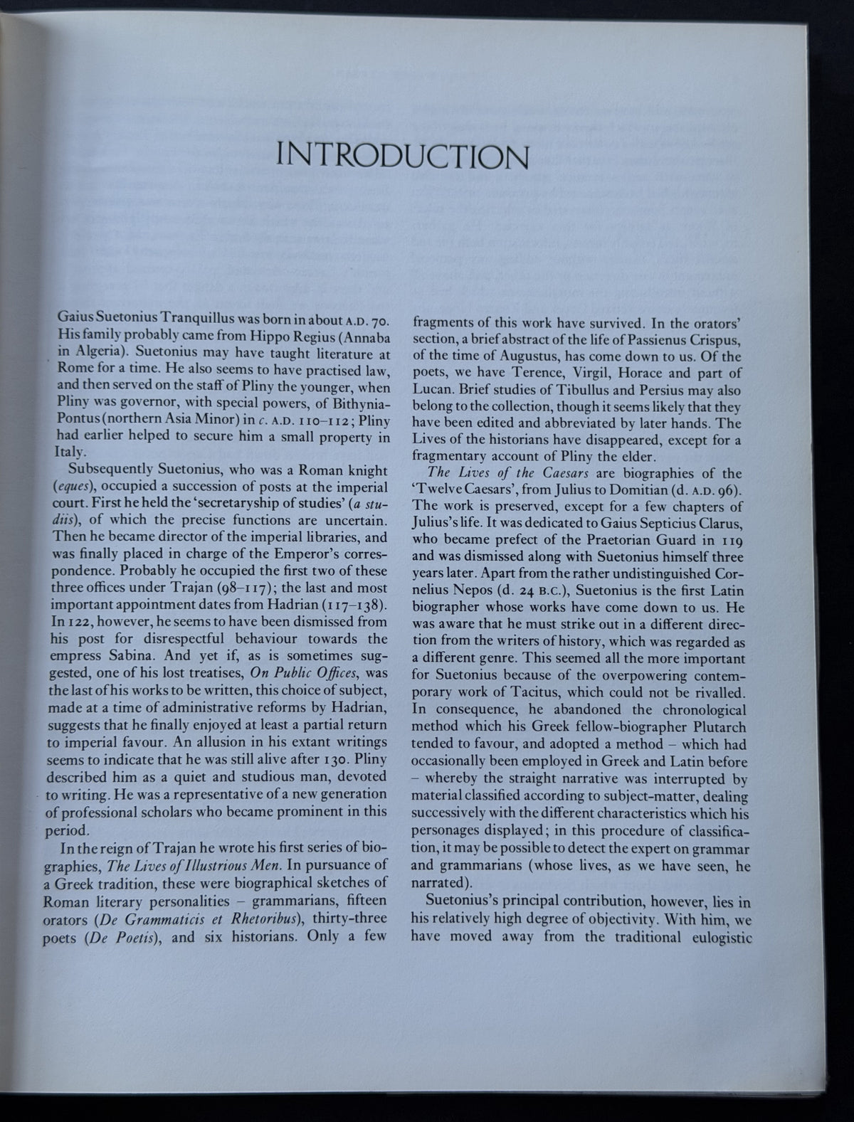 The Twelve Caesars by Suetonius, Michael Grant