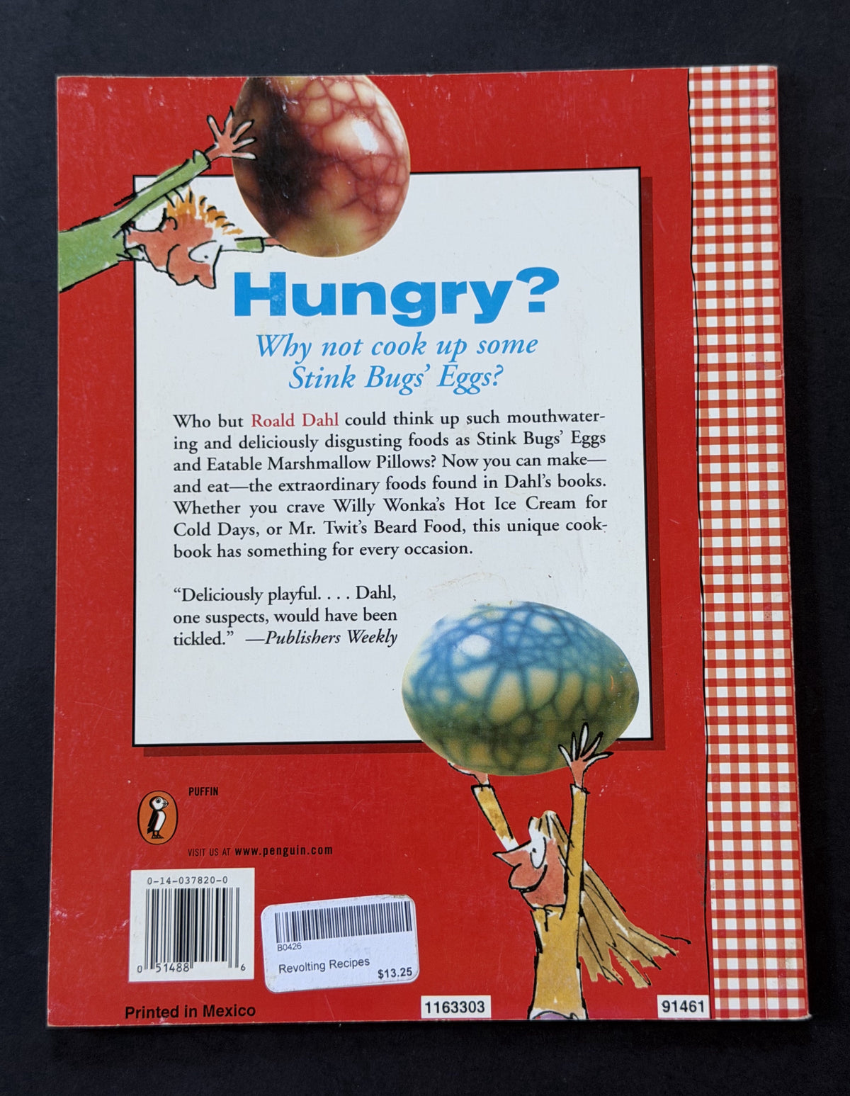 Roald Dahl's Revolting Recipes by Roald Dahl, Felicity Dahl, Josie Fison