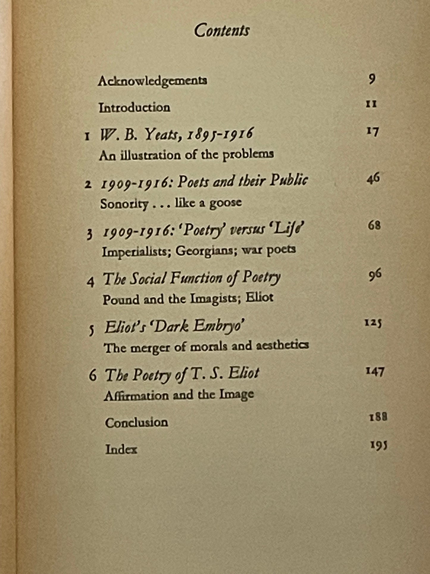 The New Poetic: Yeats to Eliot by C.K.Stead