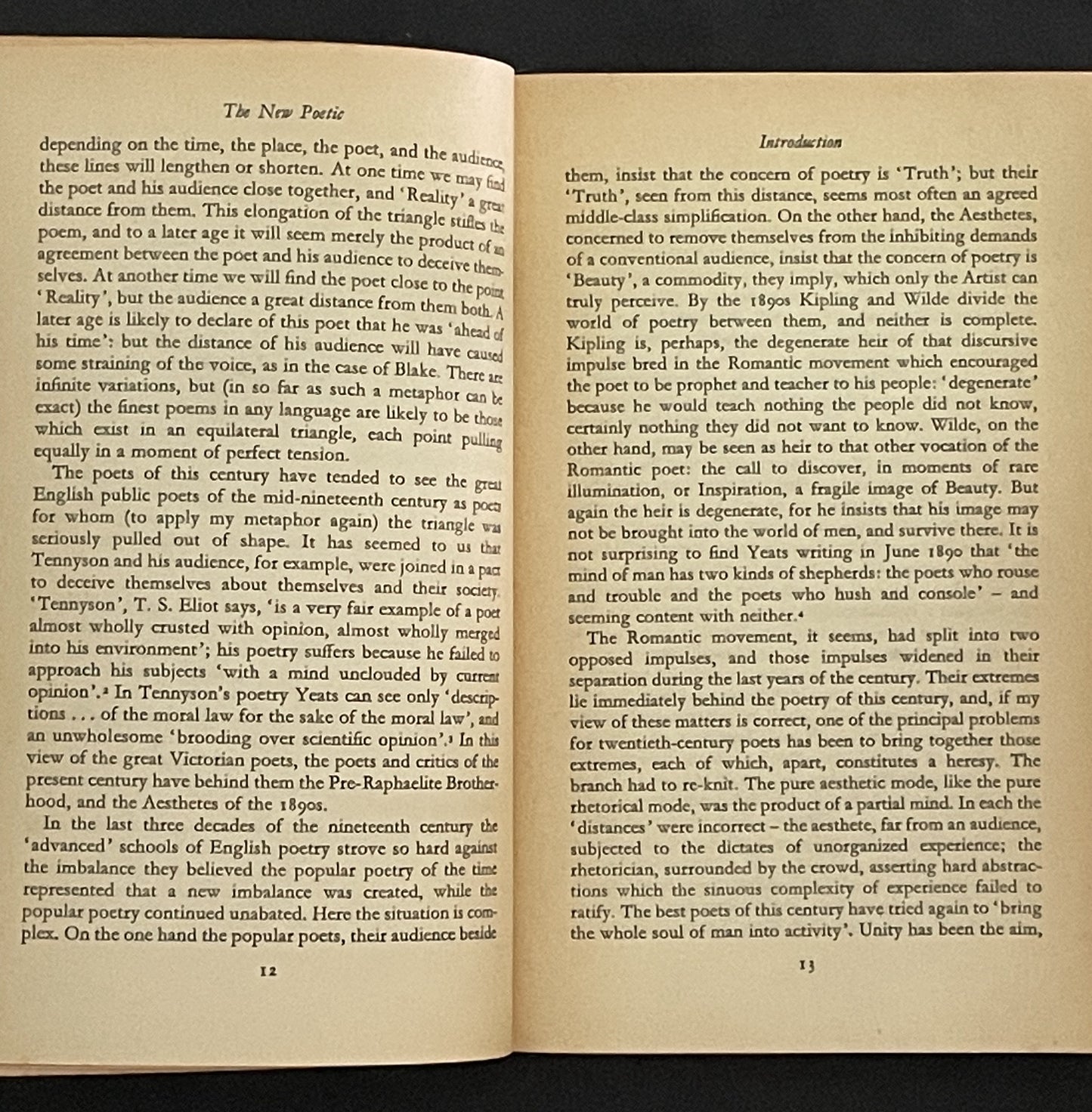 The New Poetic: Yeats to Eliot by C.K.Stead