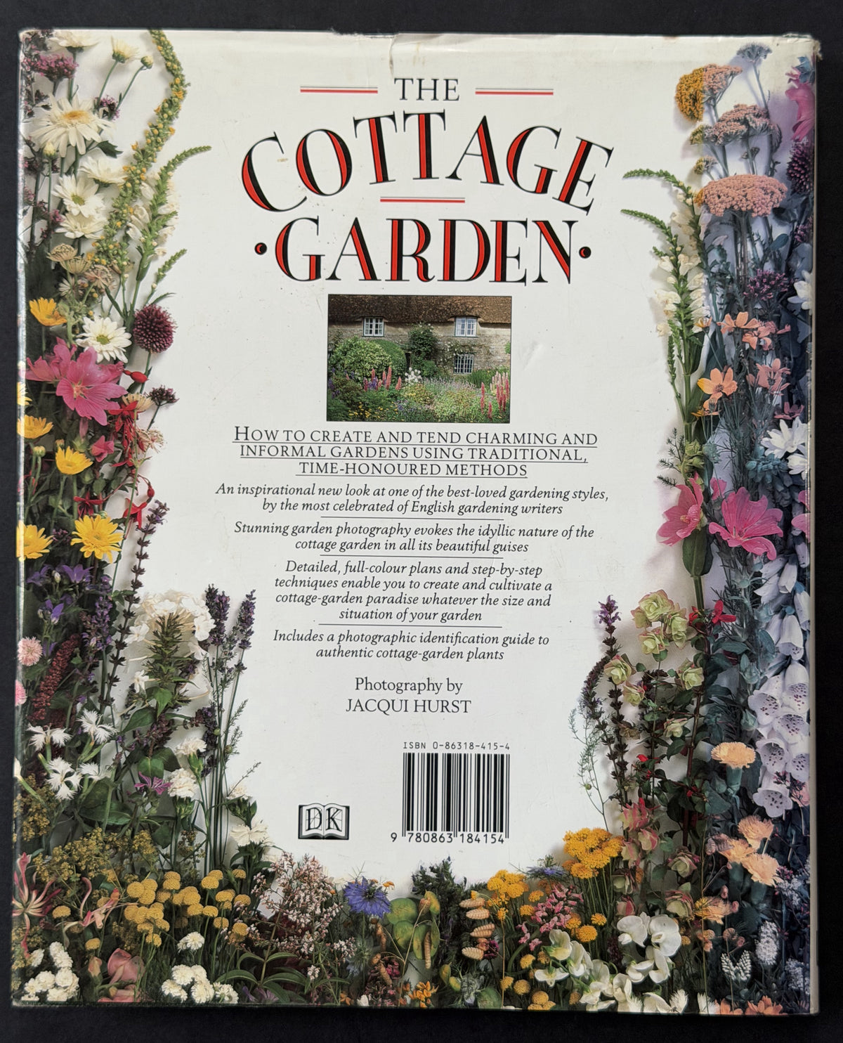 The Cottage Garden by Christopher Lloyd, Richard Bird