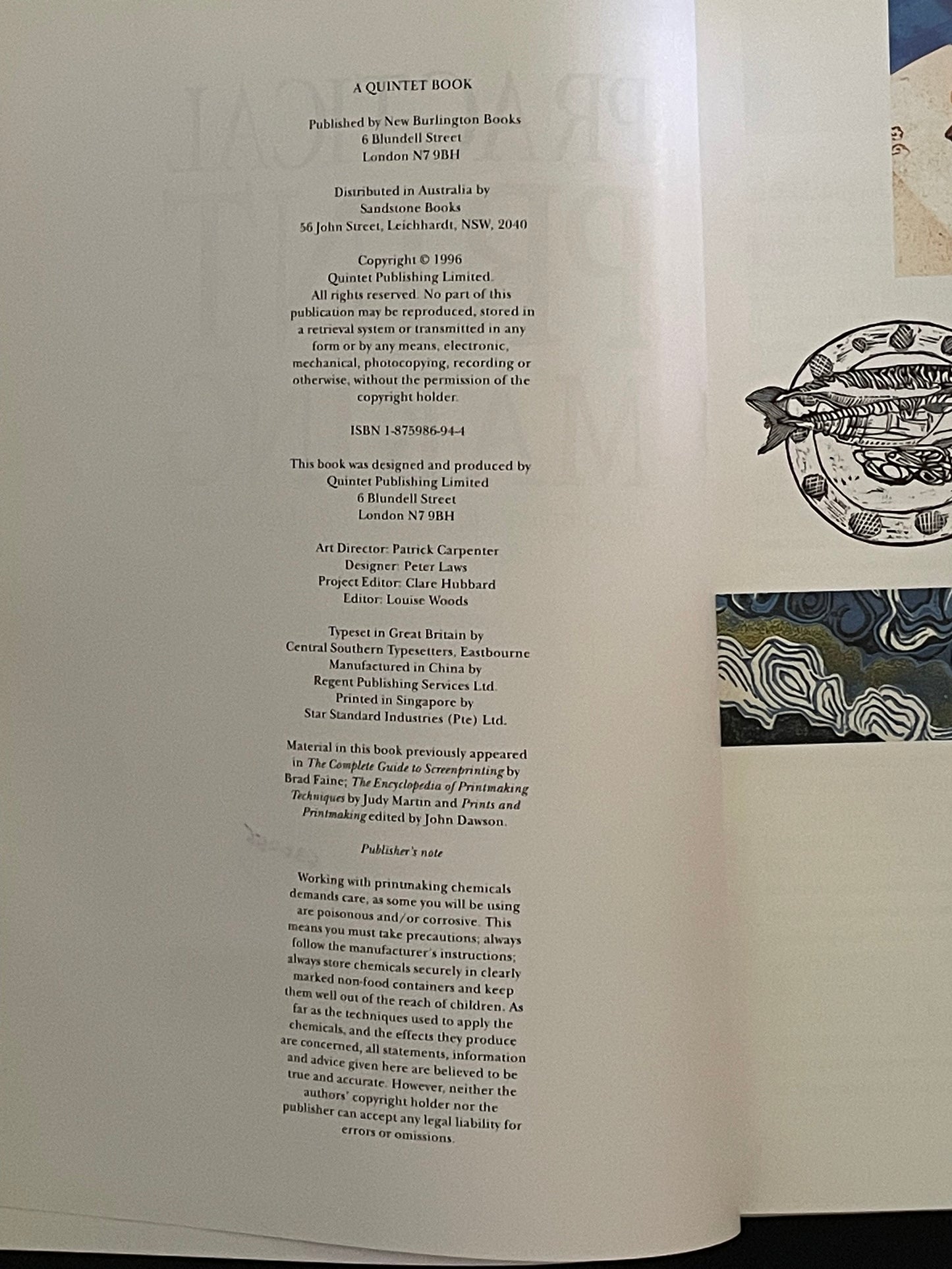 Practical Print Making by Louise Woods