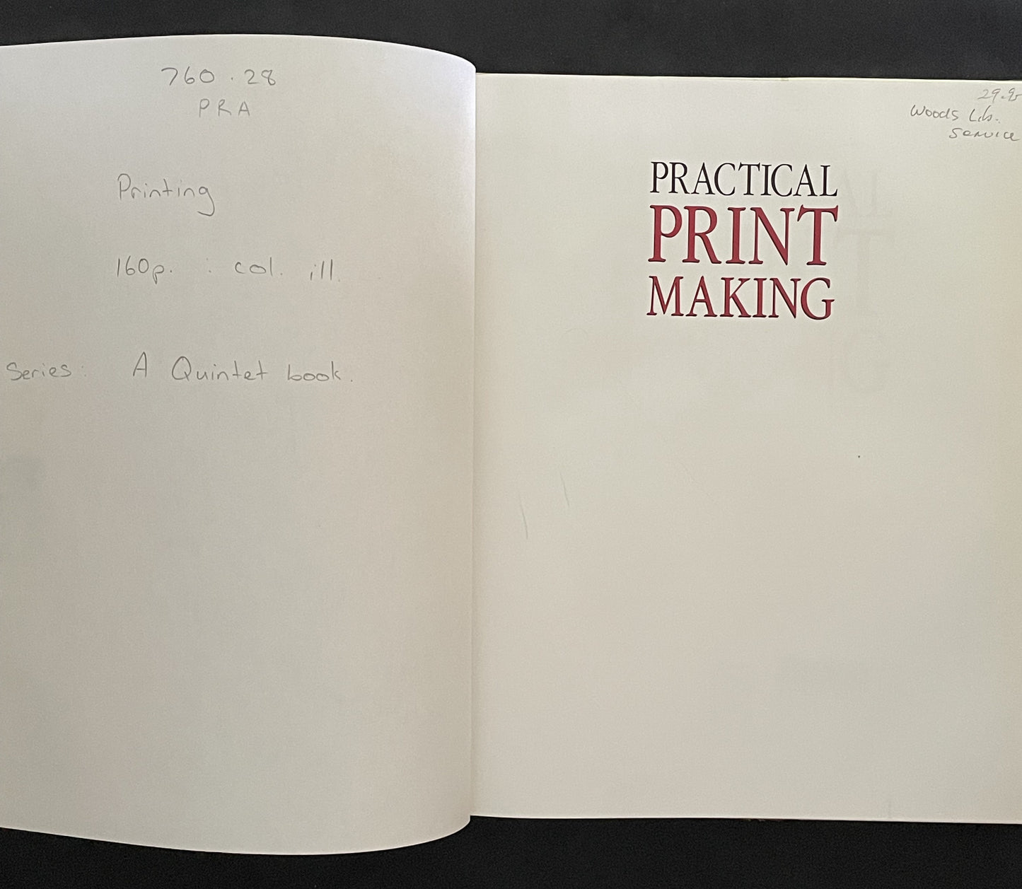 Practical Print Making by Louise Woods