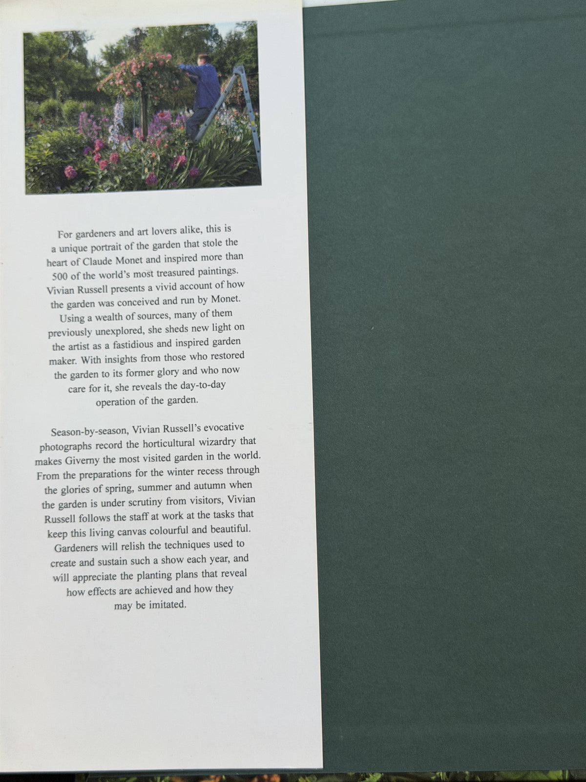 Monet's Garden by Vivian Russell