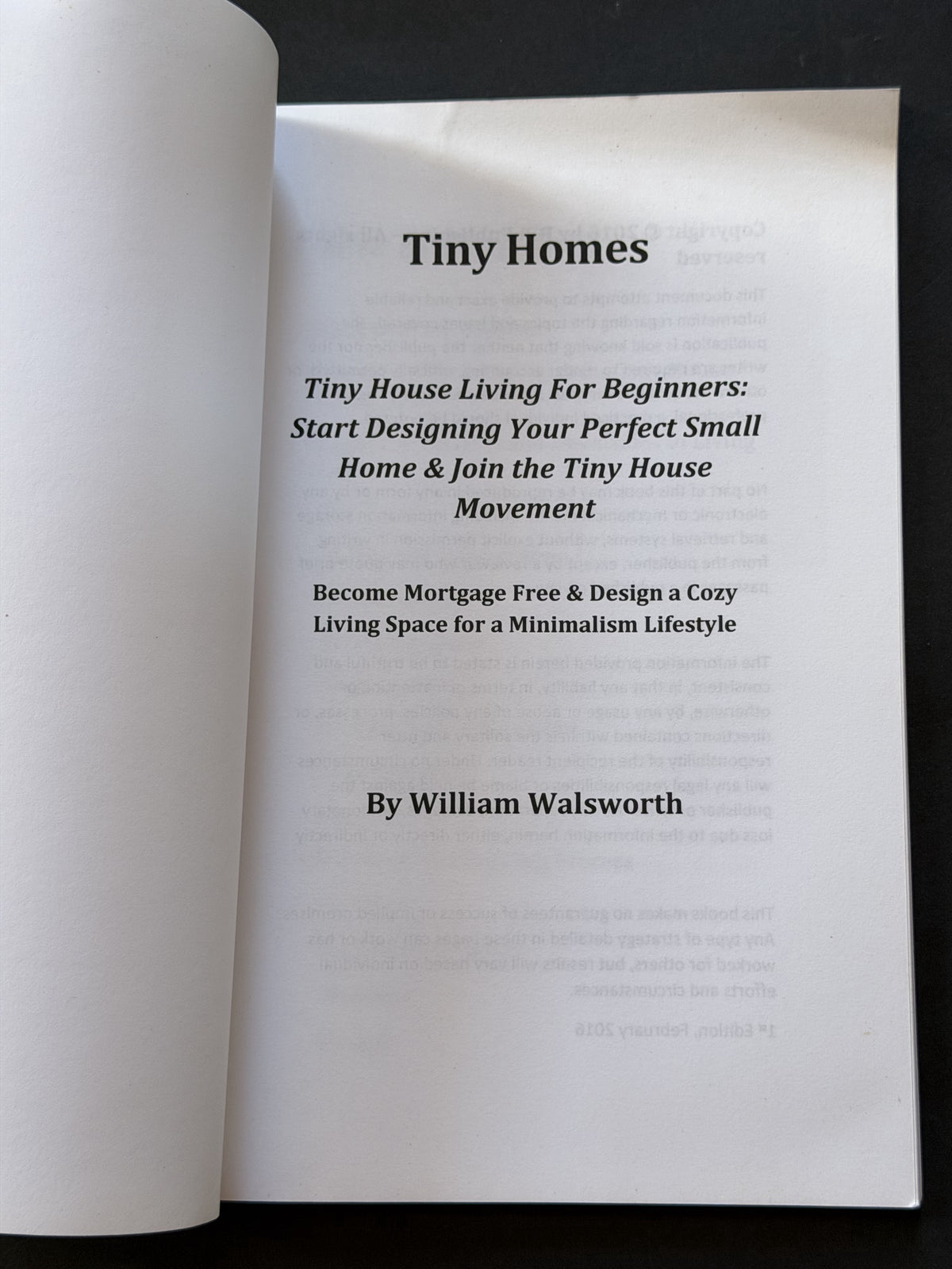 Tiny Homes by William Walsworth