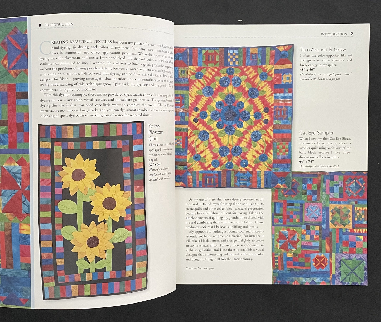 Hand-Dyed Quilts by Marquetta Bell-Johnson