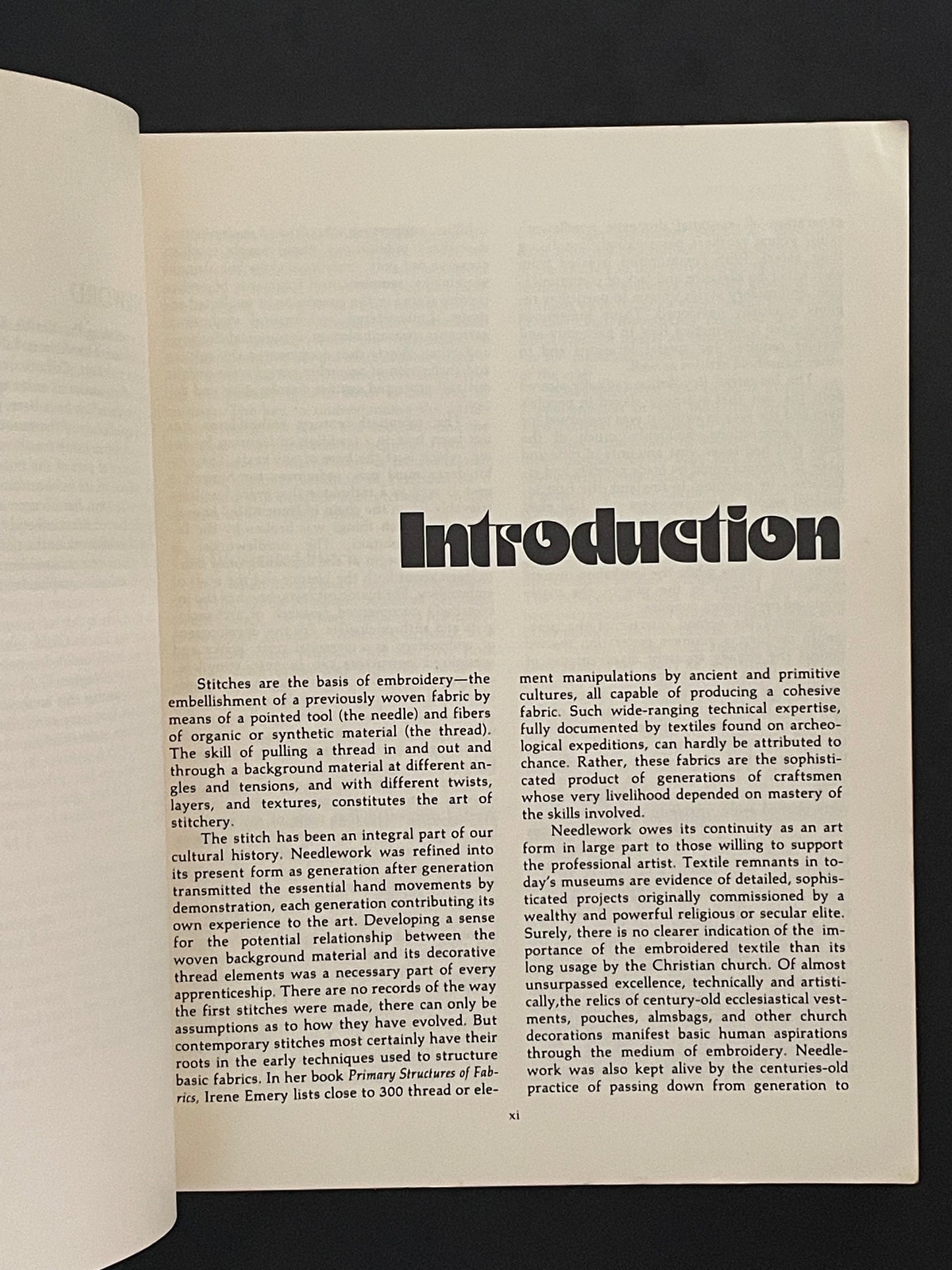 Principles of the Stitch by Lilo Markrich