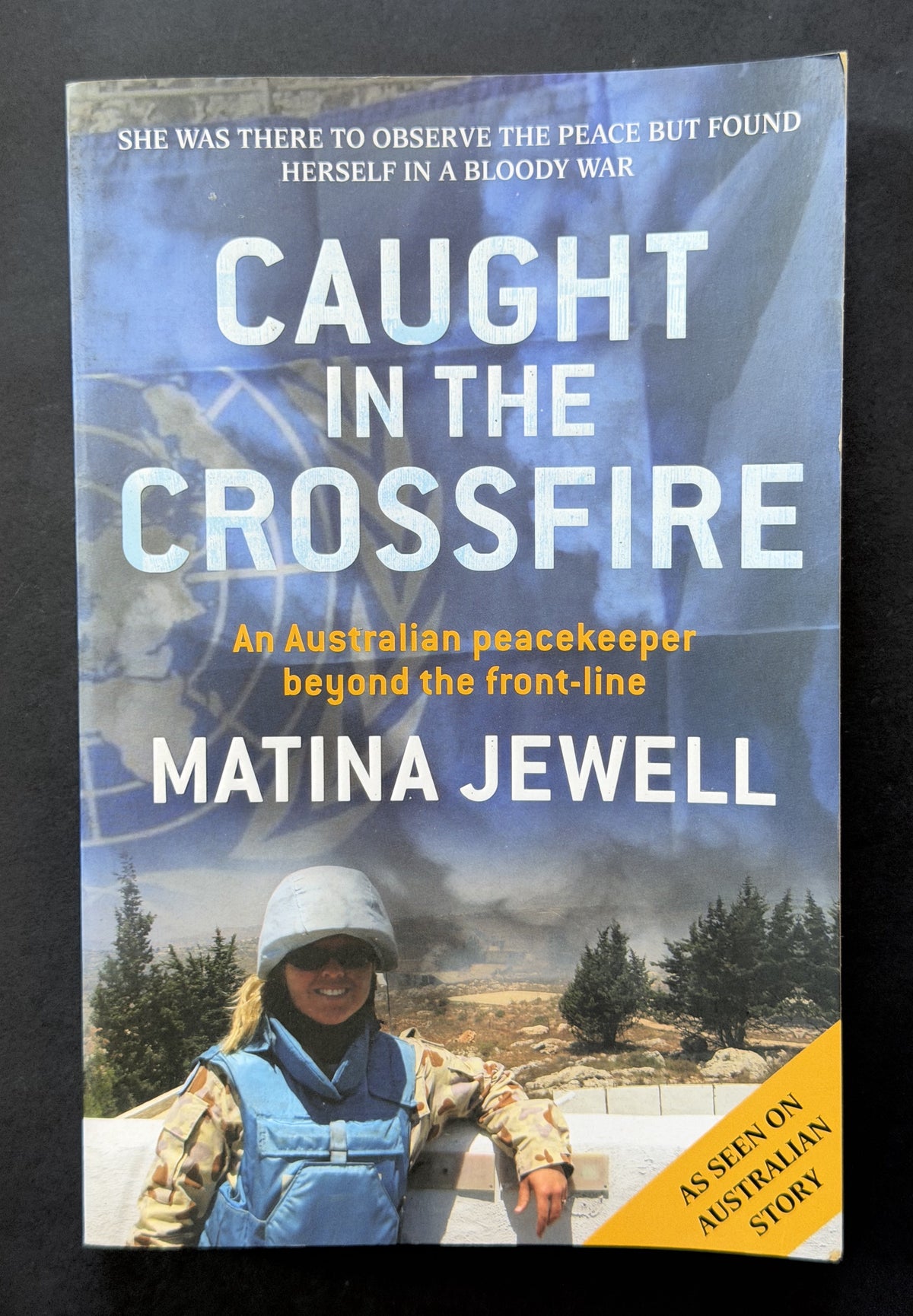 Caught in the Crossfire by Matina Jewell