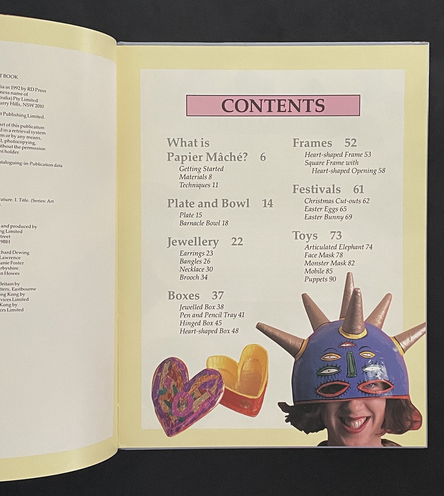Papier Mache Project Book by Marion Elliot