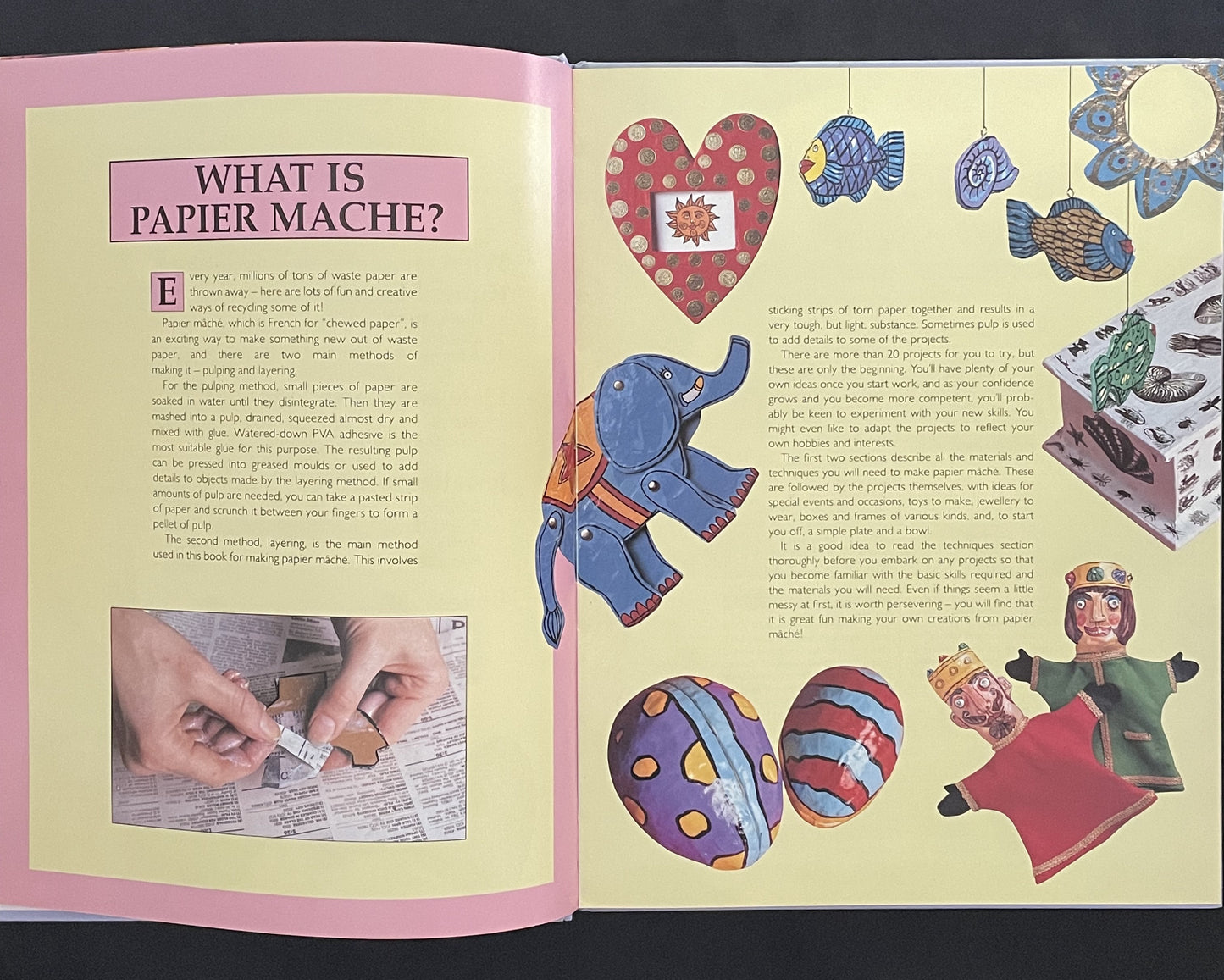 Papier Mache Project Book by Marion Elliot