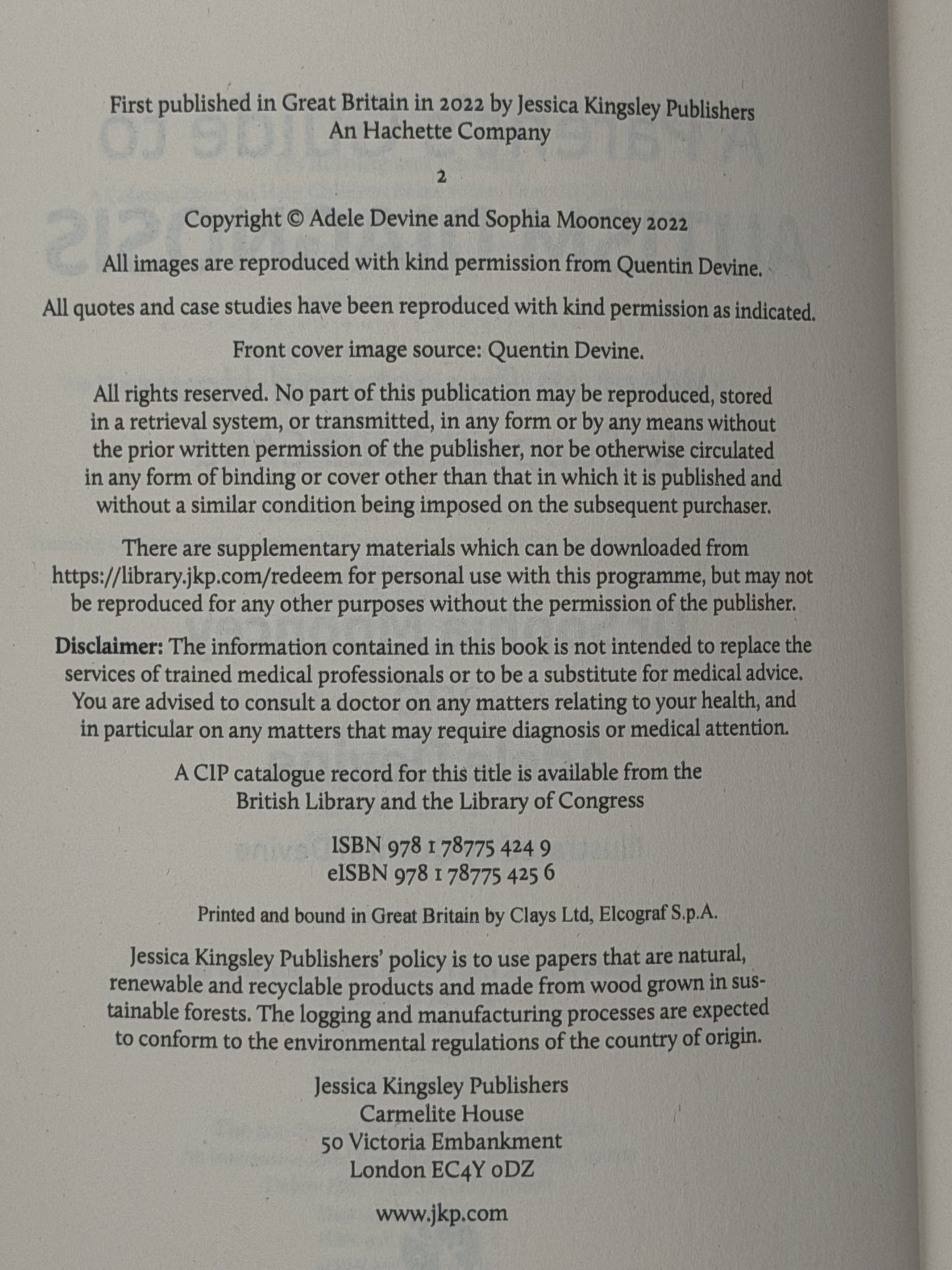 A Parent's Guide to Autism Diagnosis by Adele Devine, Sophia Mooncey