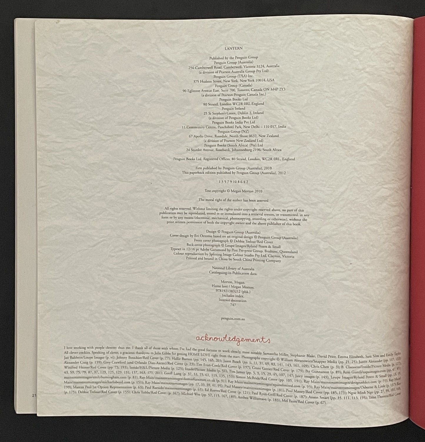 Home Love by Megan Morton