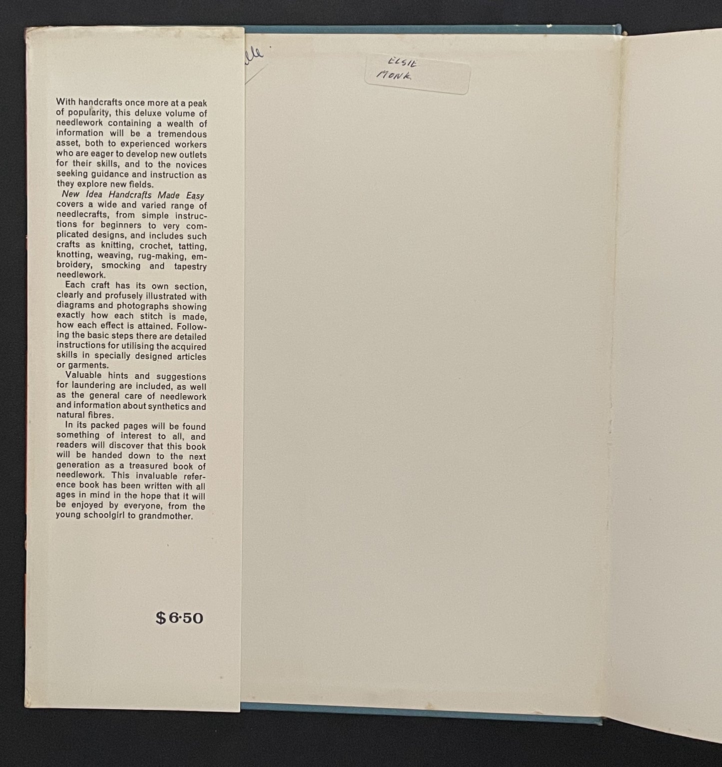 New Idea Handcrafts Made Easy by Fran Westfall & Elsie Monk