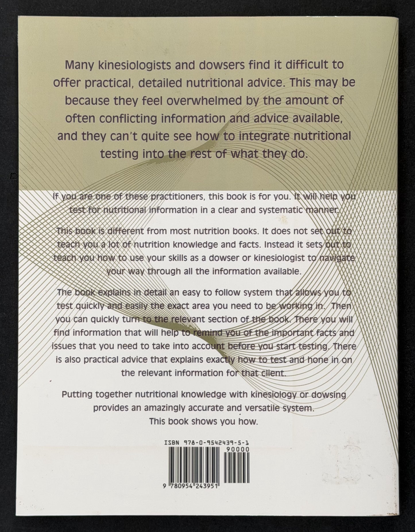 Nutritional Testing for Kinesiologists and Dowsers by Jane A. Thurnell-Read