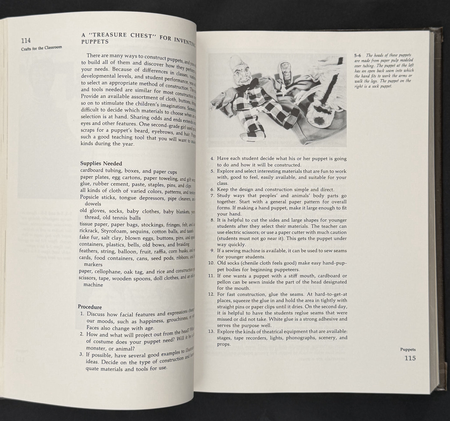 Crafts for the Classroom by Earl W. Linderman, Marlene M. Linderman