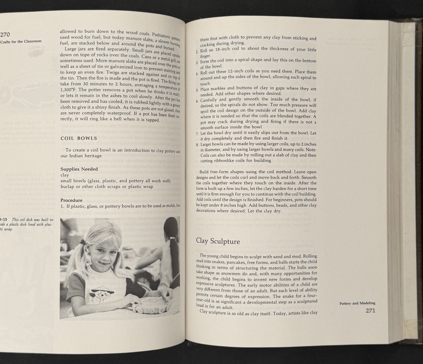 Crafts for the Classroom by Earl W. Linderman, Marlene M. Linderman