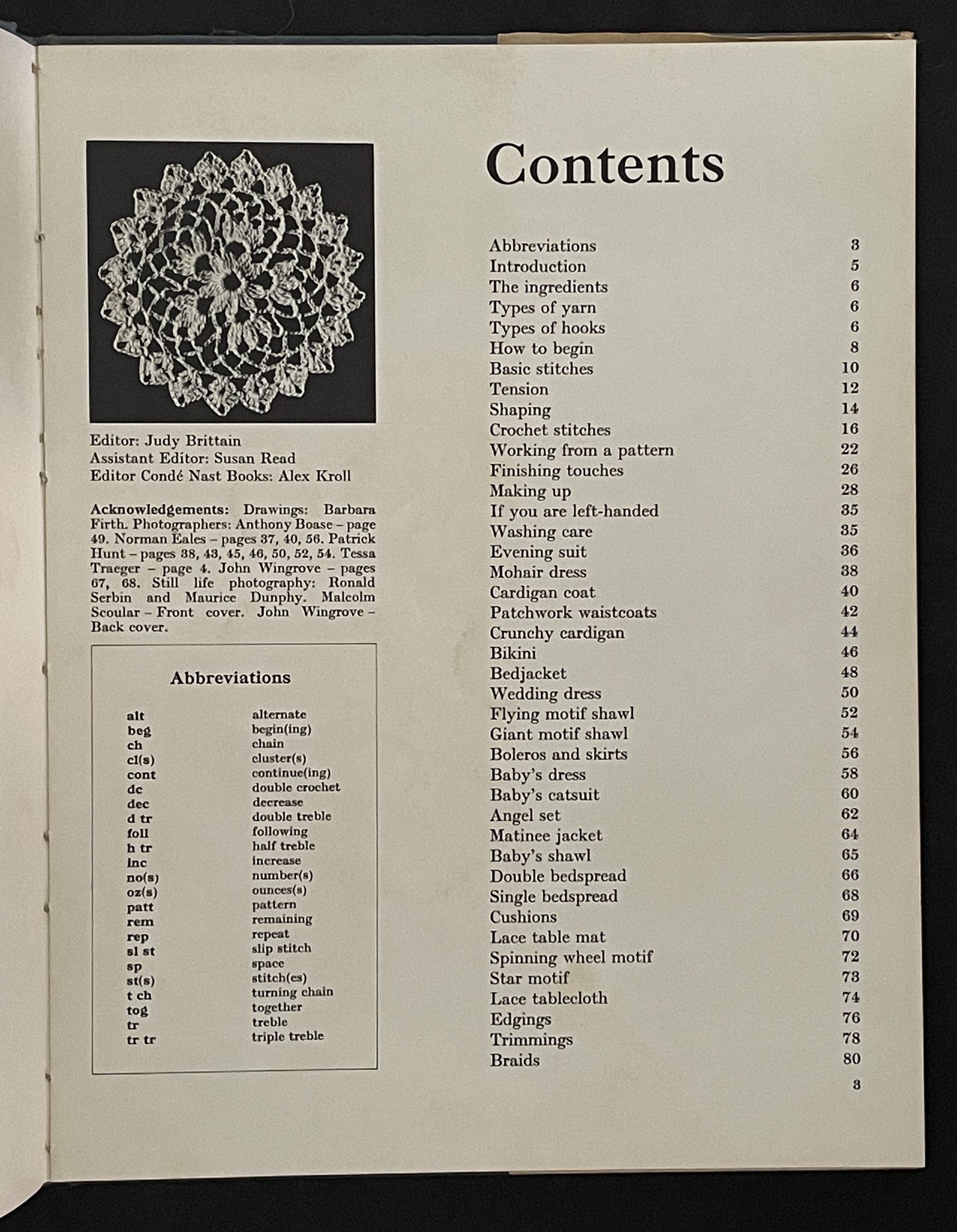 VOGUE GUIDE TO Crochet by Judy Brittain