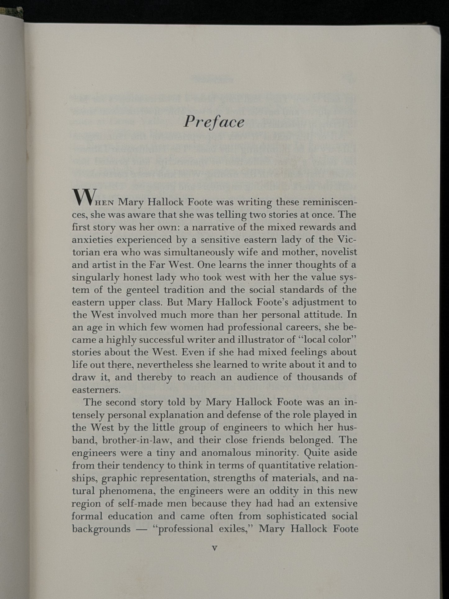 Reminiscences of Mary Hallock Foote: A Victorian Gentlewoman in the Far West by Rodman W. Paul