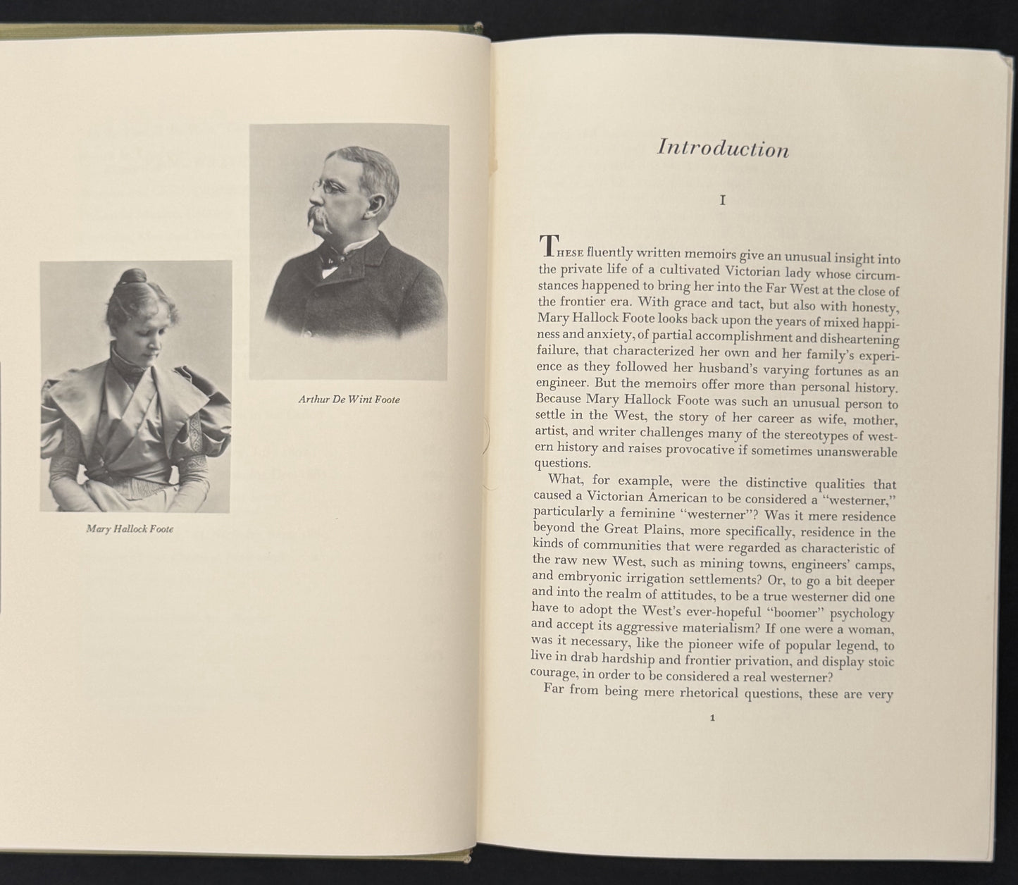 Reminiscences of Mary Hallock Foote: A Victorian Gentlewoman in the Far West by Rodman W. Paul