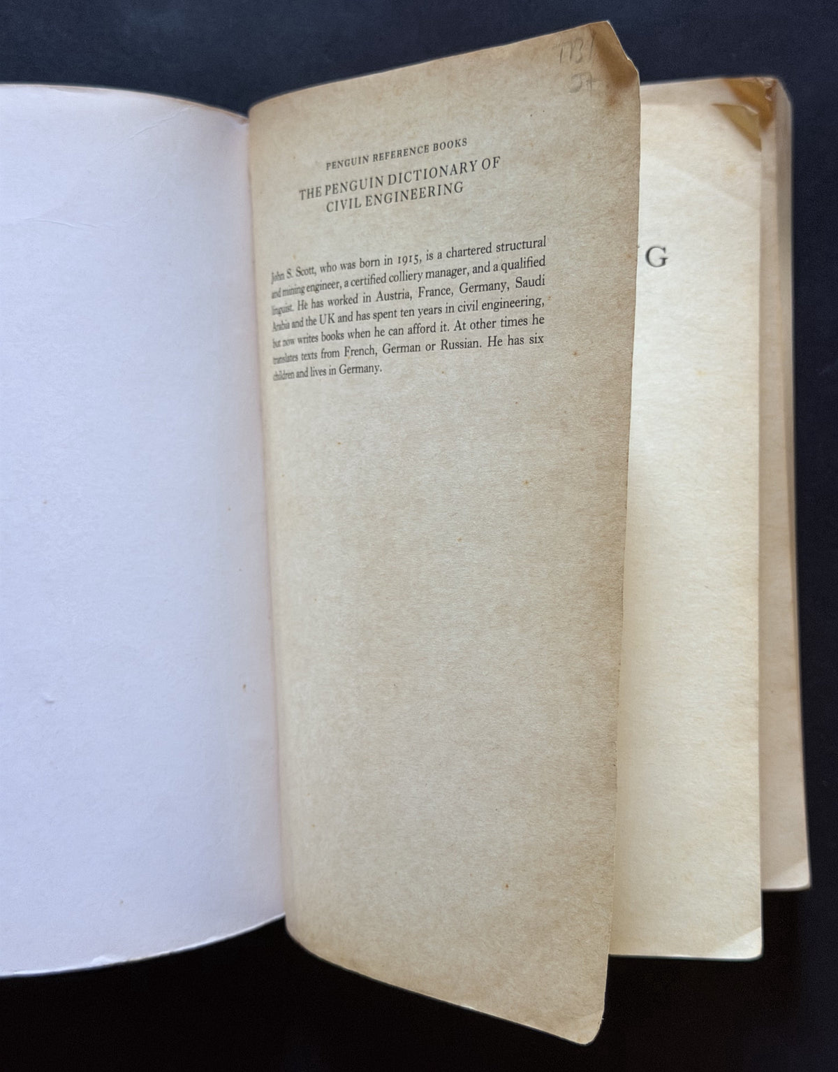 The Penguin Dictionary of Civil Engineering by John S. Scott