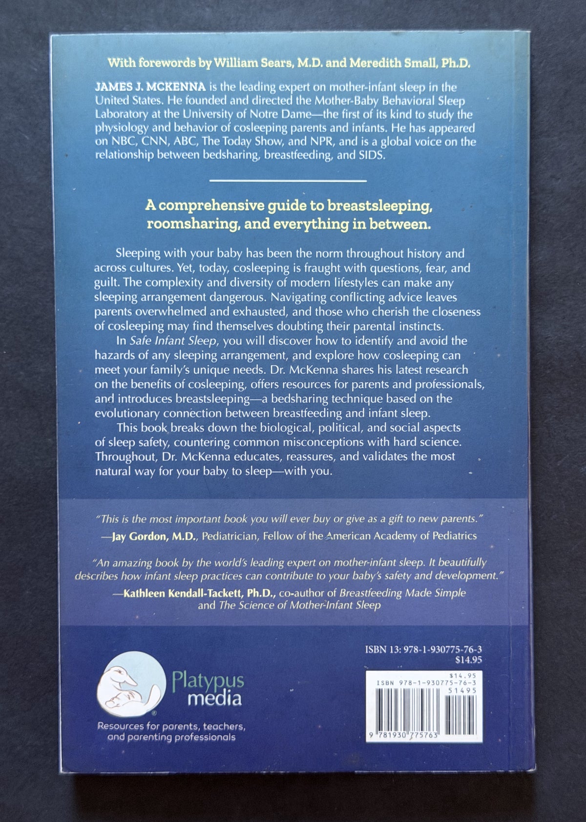Safe Infant Sleep by James J. McKenna